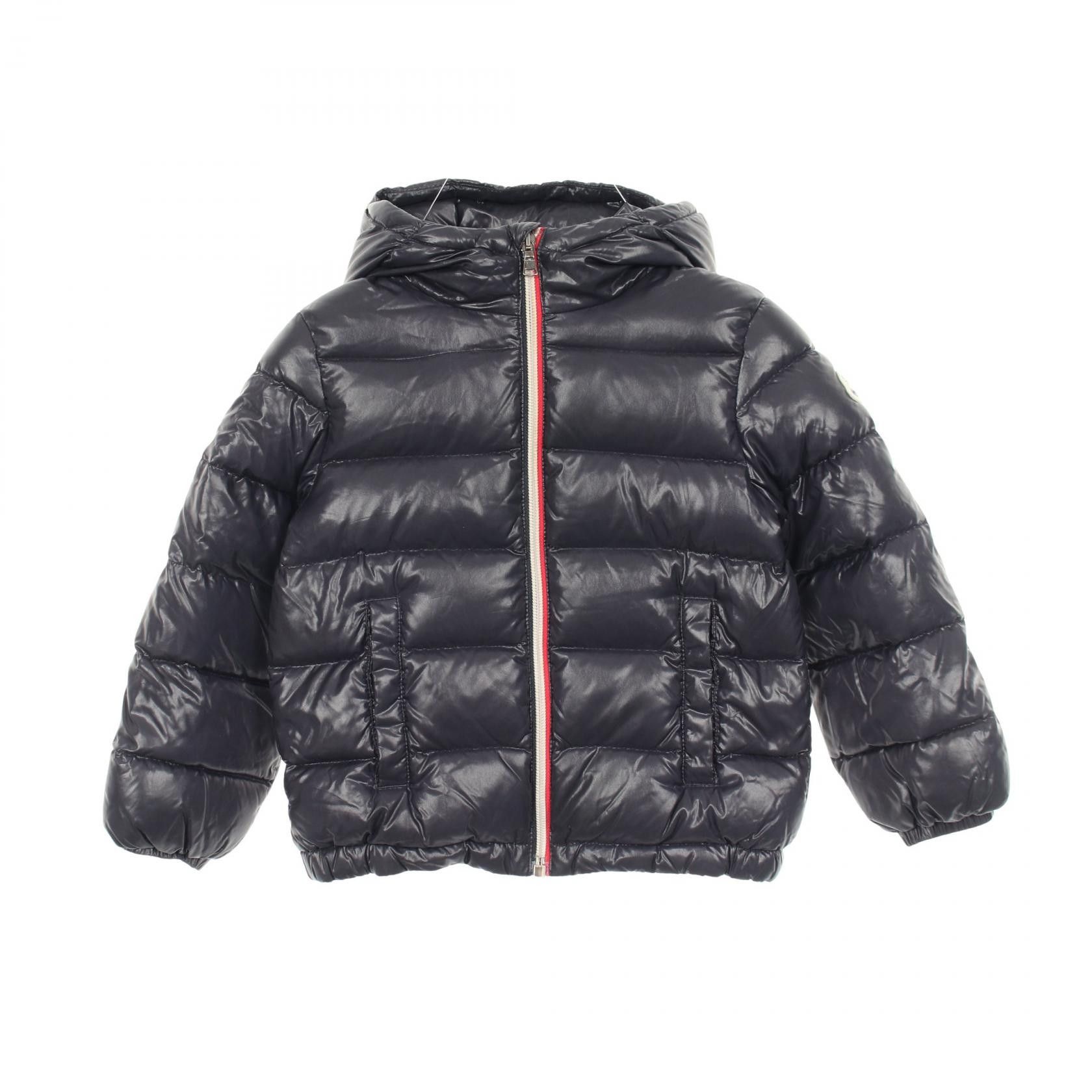Moncler Moncler MONCLER NEW AUBERT Nylon Kids Down Jacket Textile Outerwear 4183605 DUTY FREE for USA Size ONE SIZE - 1 Thumbnail