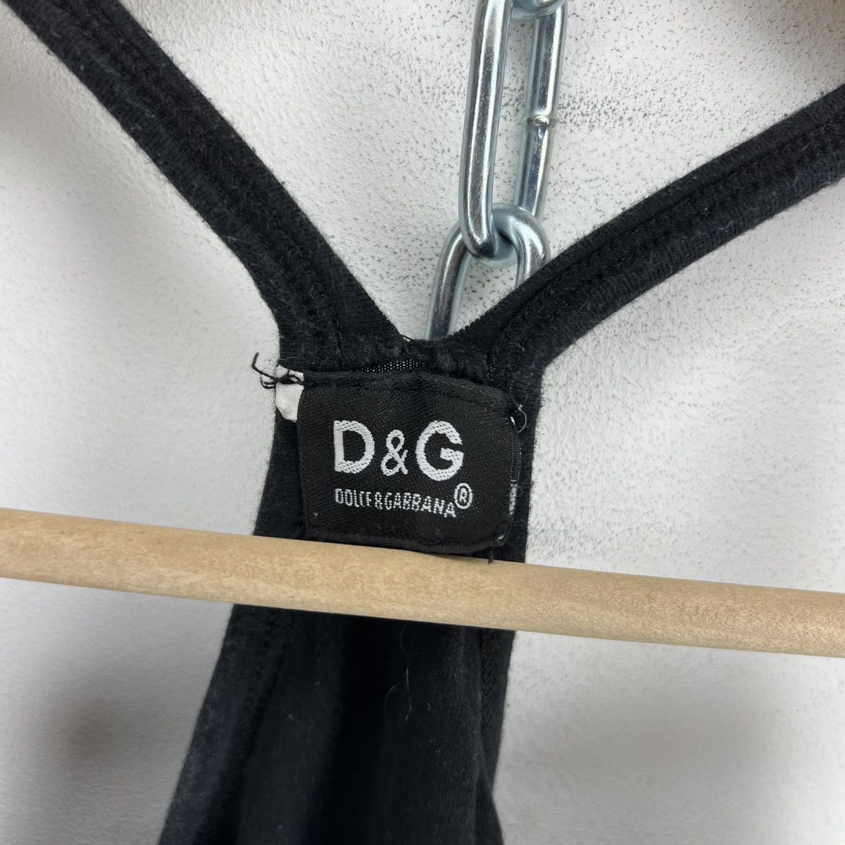 Dolce & Gabbana Dolce & Gabbana D&G huge summer logo tank top Size M / US 6-8 / IT 42-44 - 4 Thumbnail