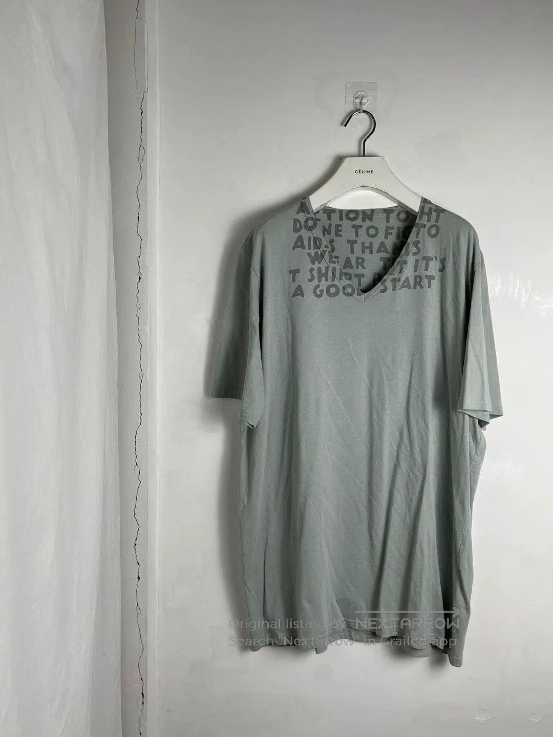 Maison Margiela maison martin margiela aidscare tee shirt. Size US XL / EU 56 / 4 - 1 Thumbnail