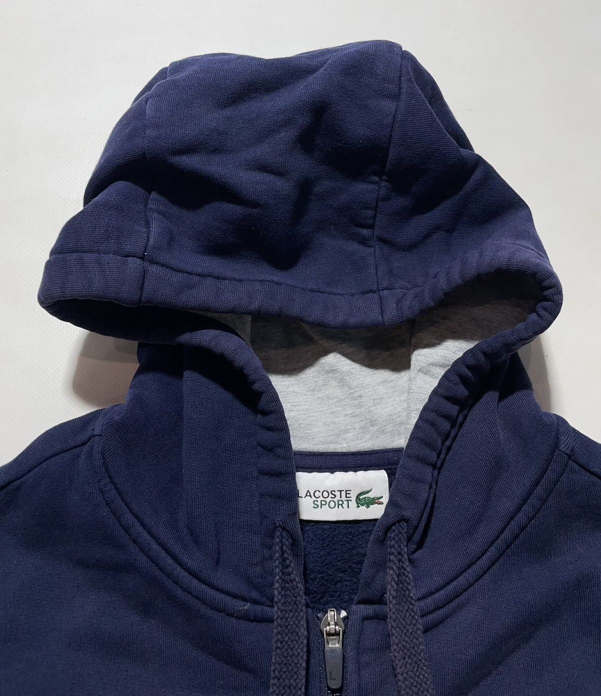 Lacoste Lacoste Sport Bog Logo Zip Hoodie Size US L / EU 52-54 / 3 - 10 Thumbnail