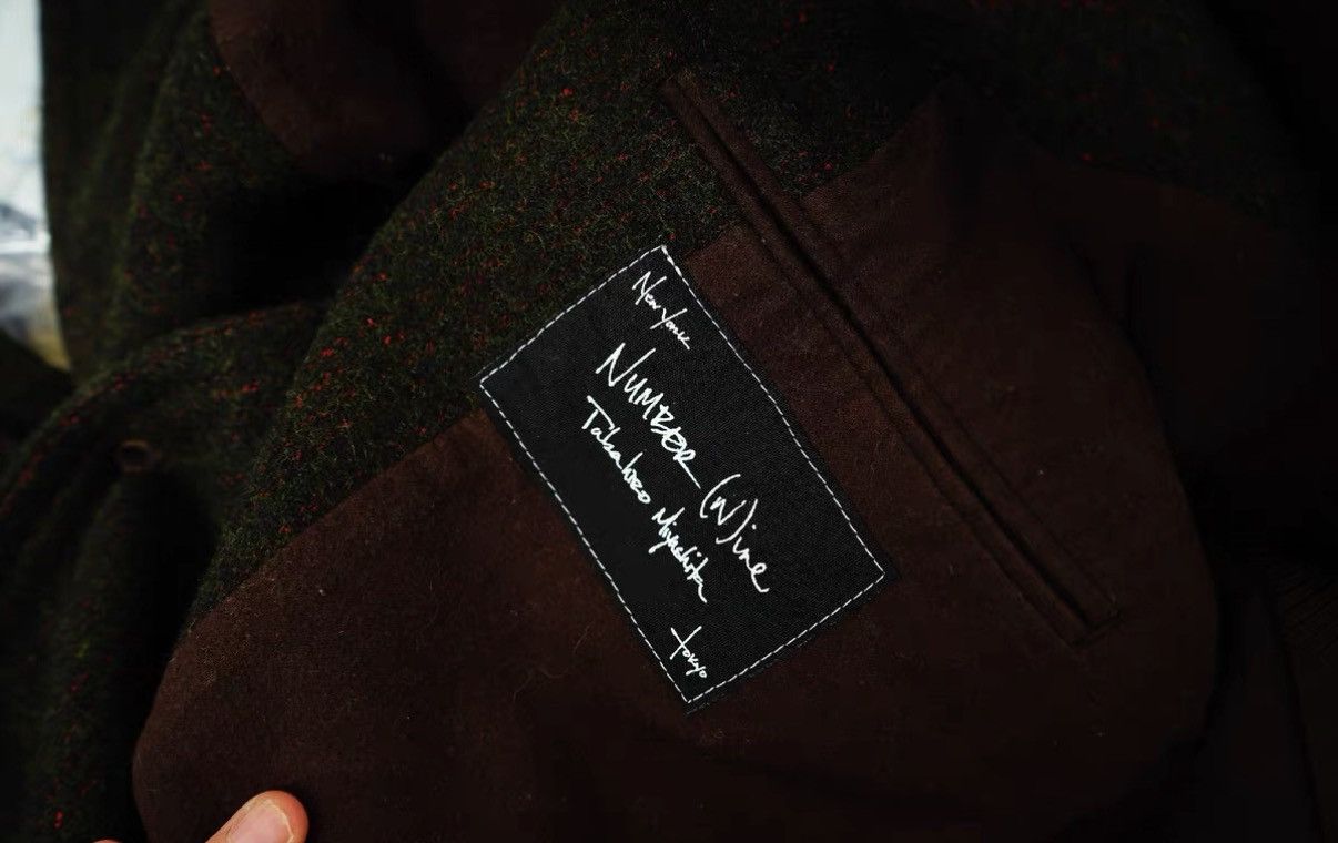 Number (N)ine Number (N)ine Wool Blend Safari Blazer Size US S / EU 44-46 / 1 - 8 Thumbnail