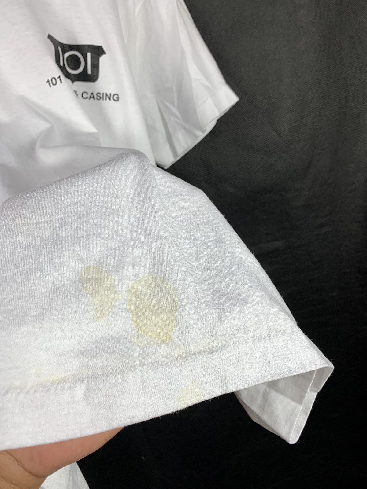Vintage Steals! Vintage 90s Fruit of The Loom 101 Pipe Tee Size US L / EU 52-54 / 3 - 8 Thumbnail