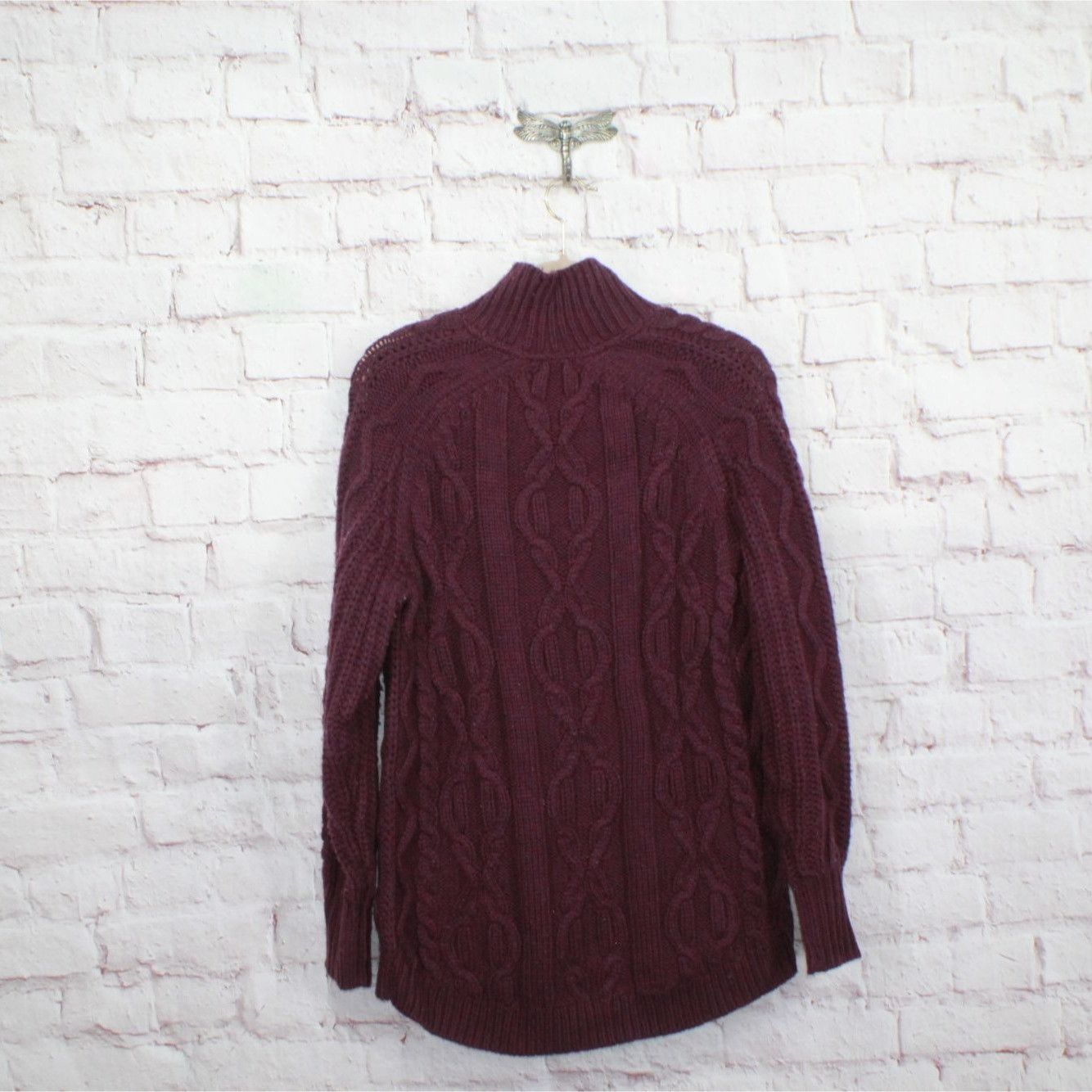 L.L. Bean LL Bean Women's Cozy Fisherman Sweaters and Pullovers Size S / US 4 / IT 40 - 6 Thumbnail