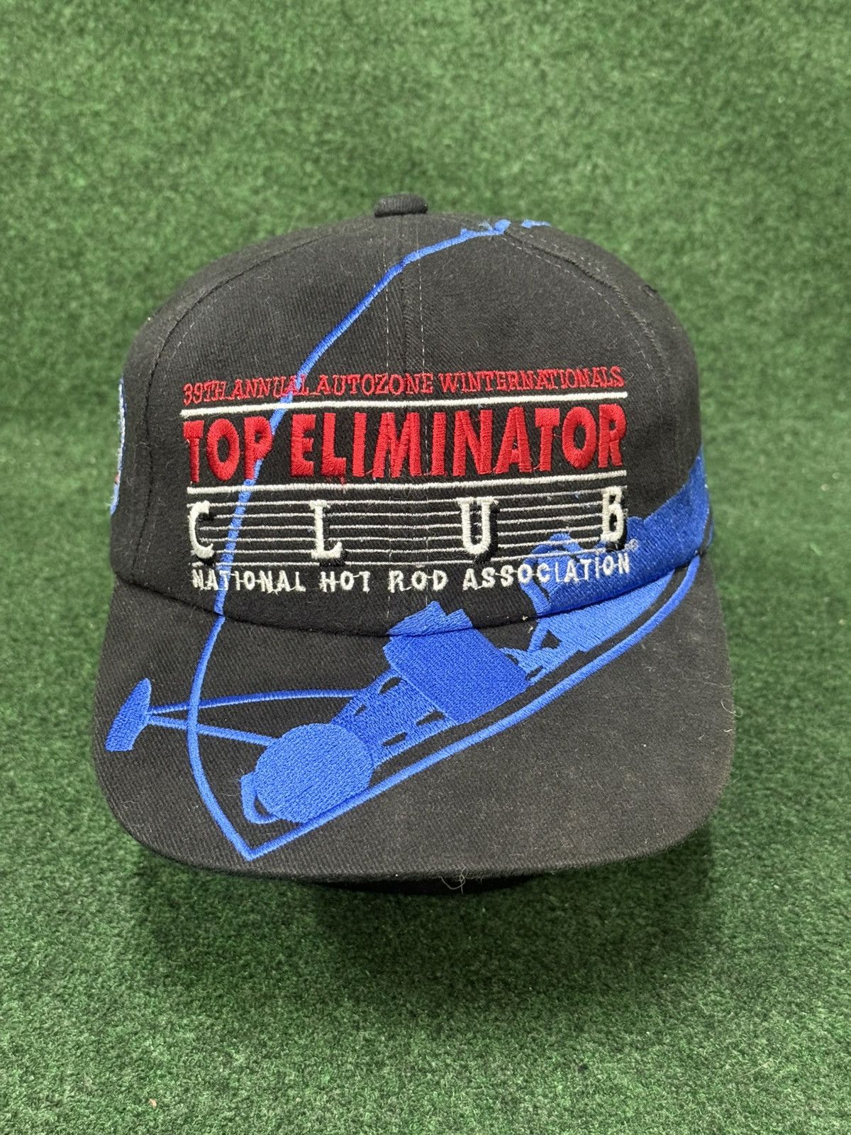 Vintage Vintage 1999 NHRA Top Eliminator Club Hat Size ONE SIZE - 1 Thumbnail