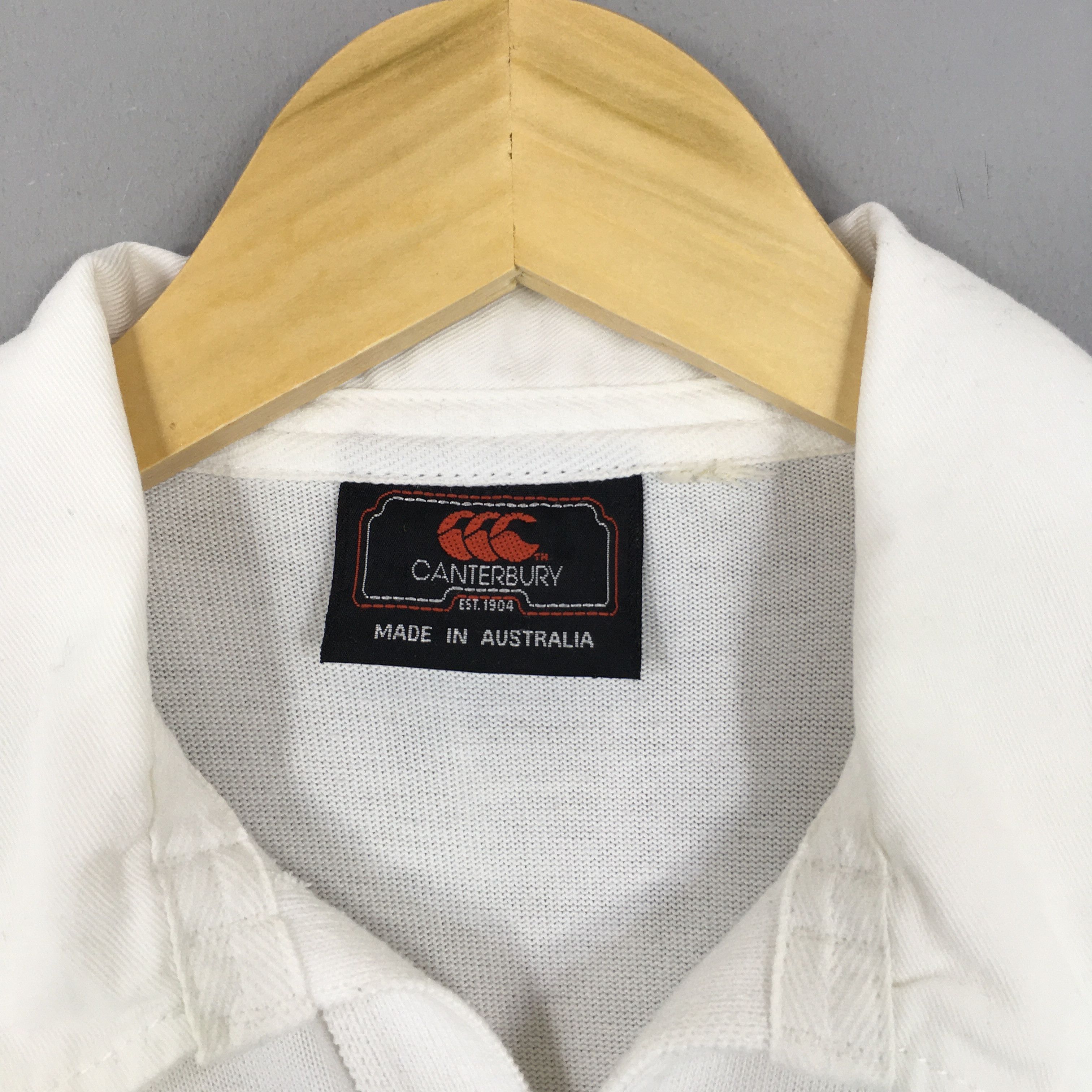 Canterbury of New Zealand Vintage Canterbury Rugby World Cup Polo Shirt Medium Size US M / EU 48-50 / 2 - 7 Thumbnail