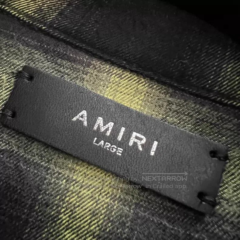 Amiri Amiri Gradual Check Pocket Shirt Size US XXS / EU 40 - 3 Thumbnail