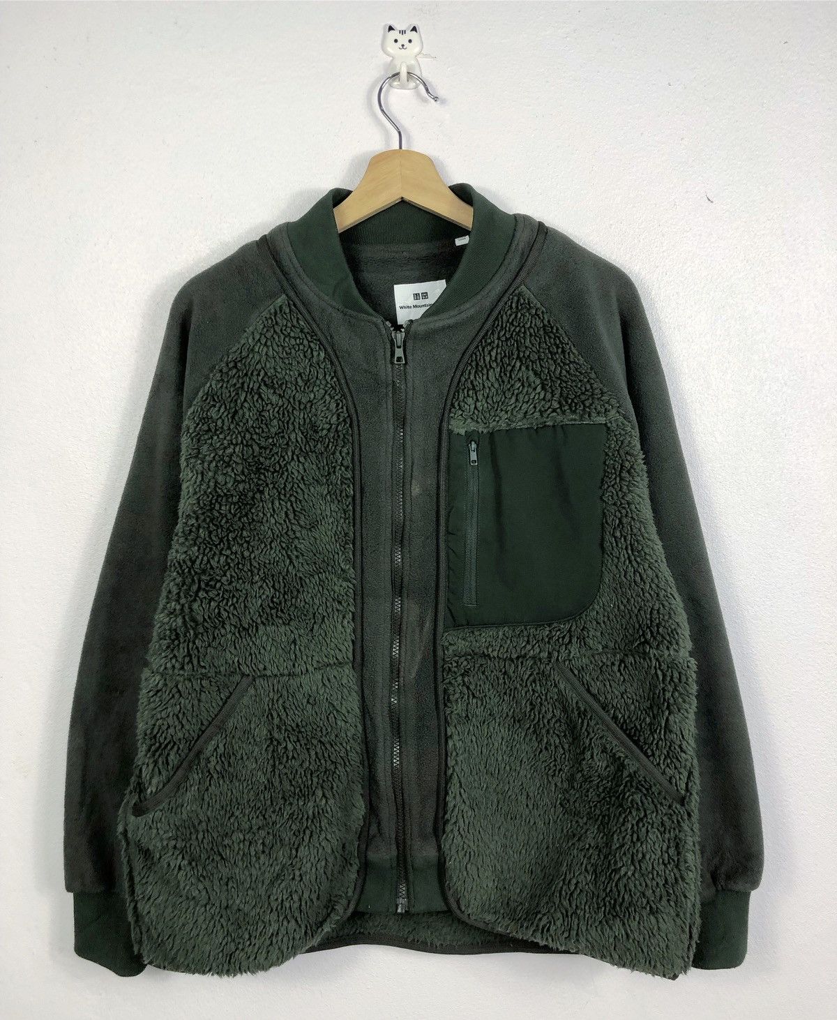 Uniqlo × White Mountaineering Rare Uniqlo X White Mountaineering Zipper Fleece Sweatshirt Size US M / EU 48-50 / 2 - 1 Thumbnail