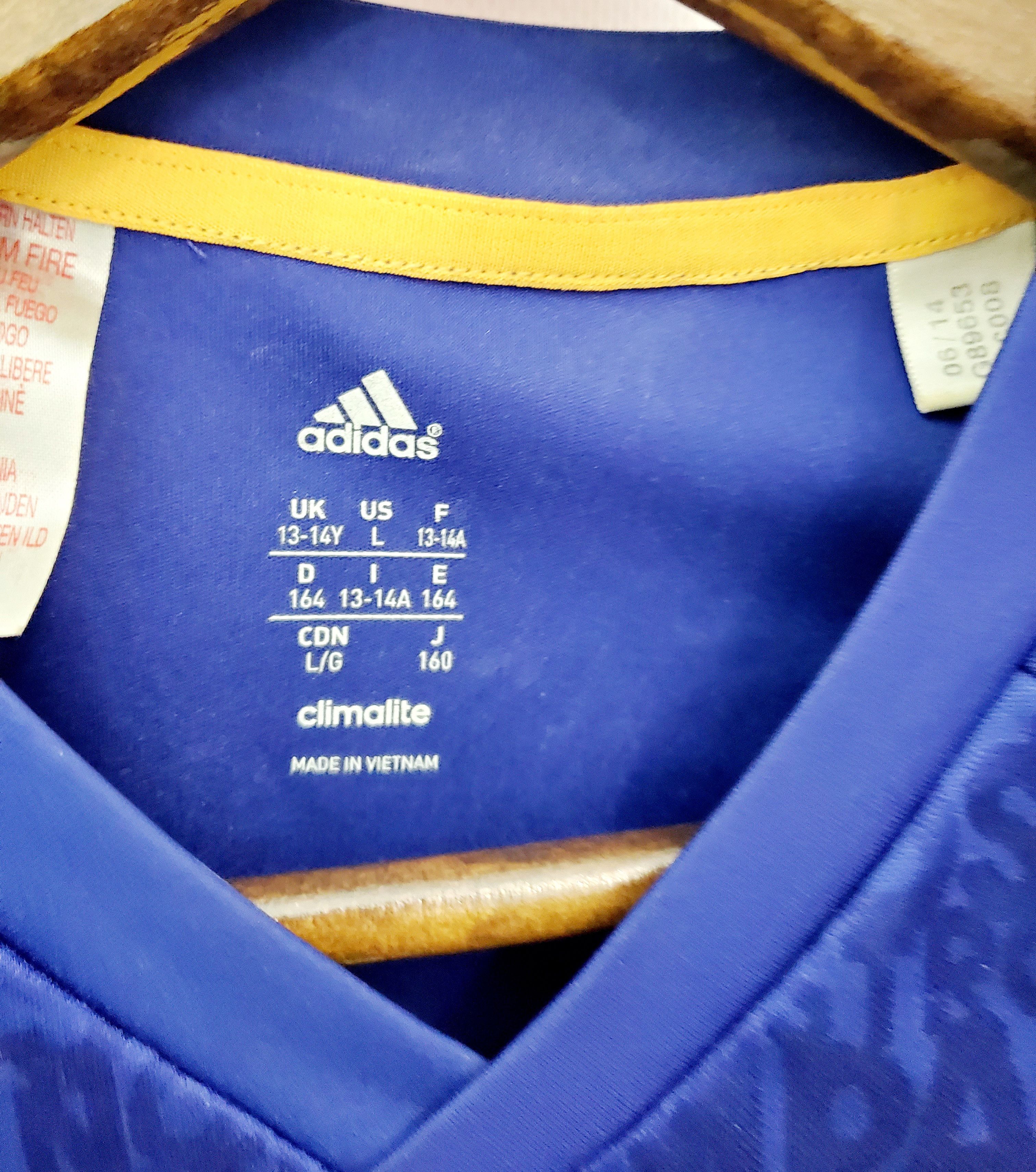 Adidas Adidas Leo Messi #10 jersey Boys 13-14 Y perfect condition Size US L / EU 52-54 / 3 - 4 Thumbnail