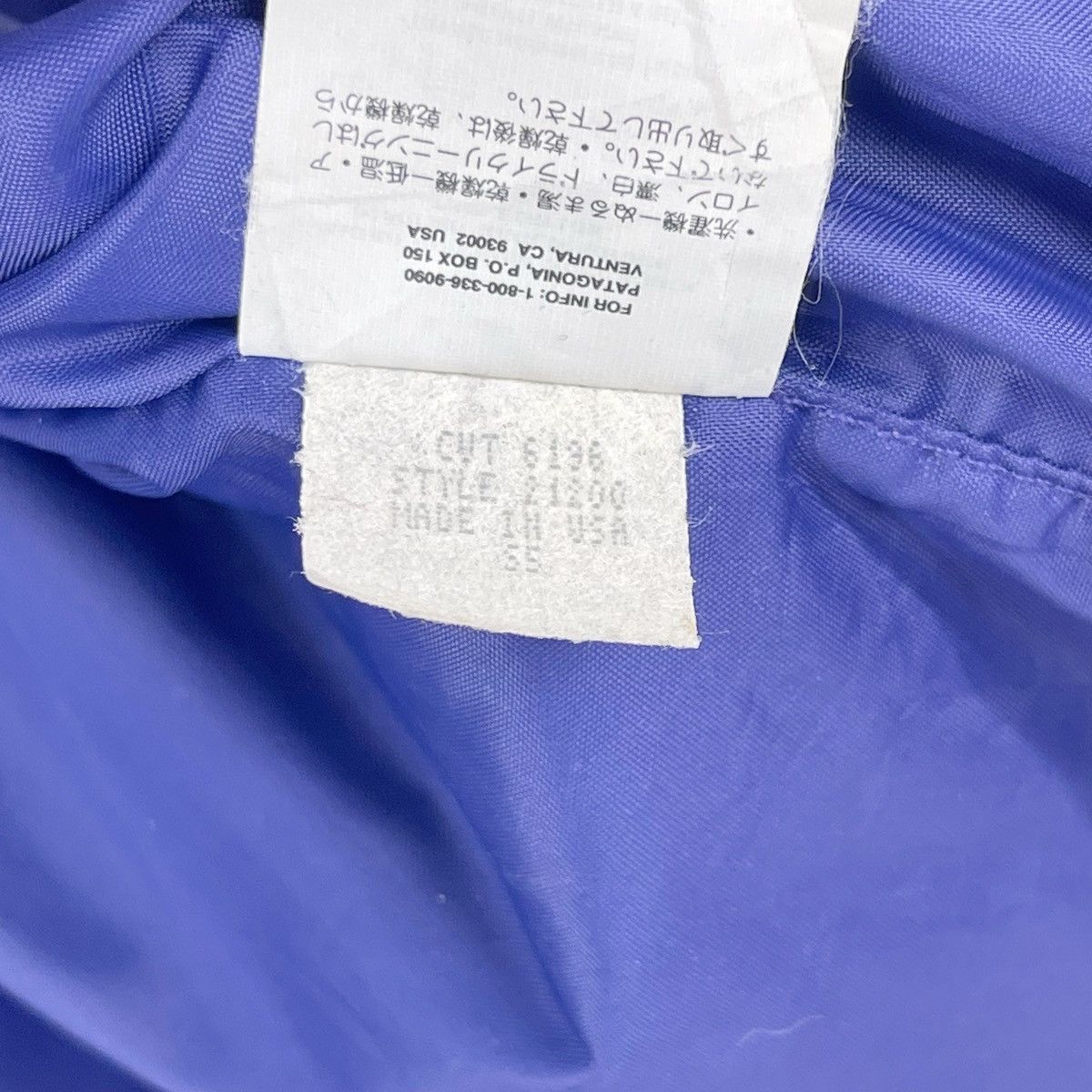 Patagonia × Vintage 1999 Patagonia Navy Blue Fleece Zipper Jacket Size US L / EU 52-54 / 3 - 11 Thumbnail