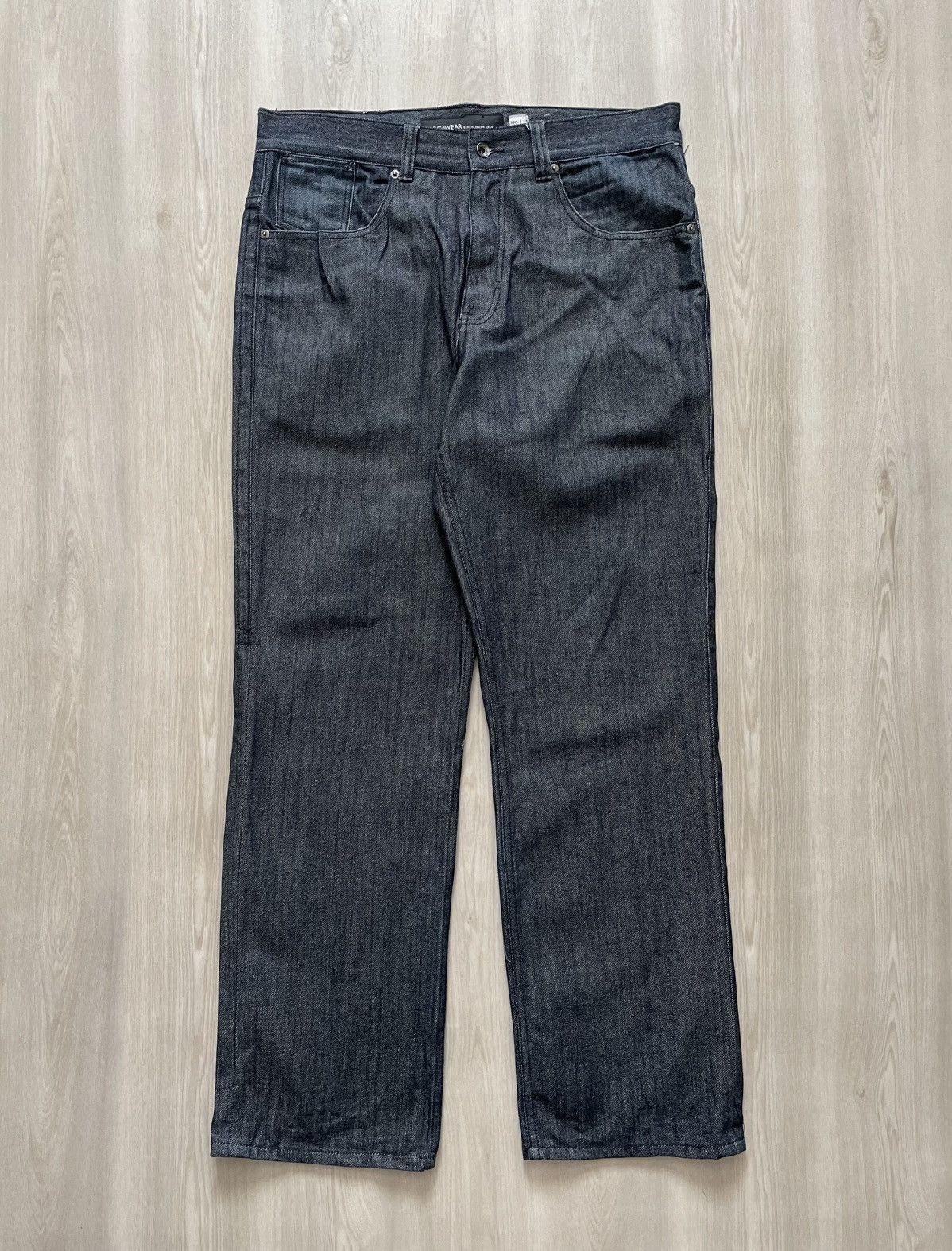 Rocawear VTG Y2K Rocawear Jeans Baggy Hip Hop Dark Wash Sz 36 Size US 36 / EU 52 - 4 Thumbnail