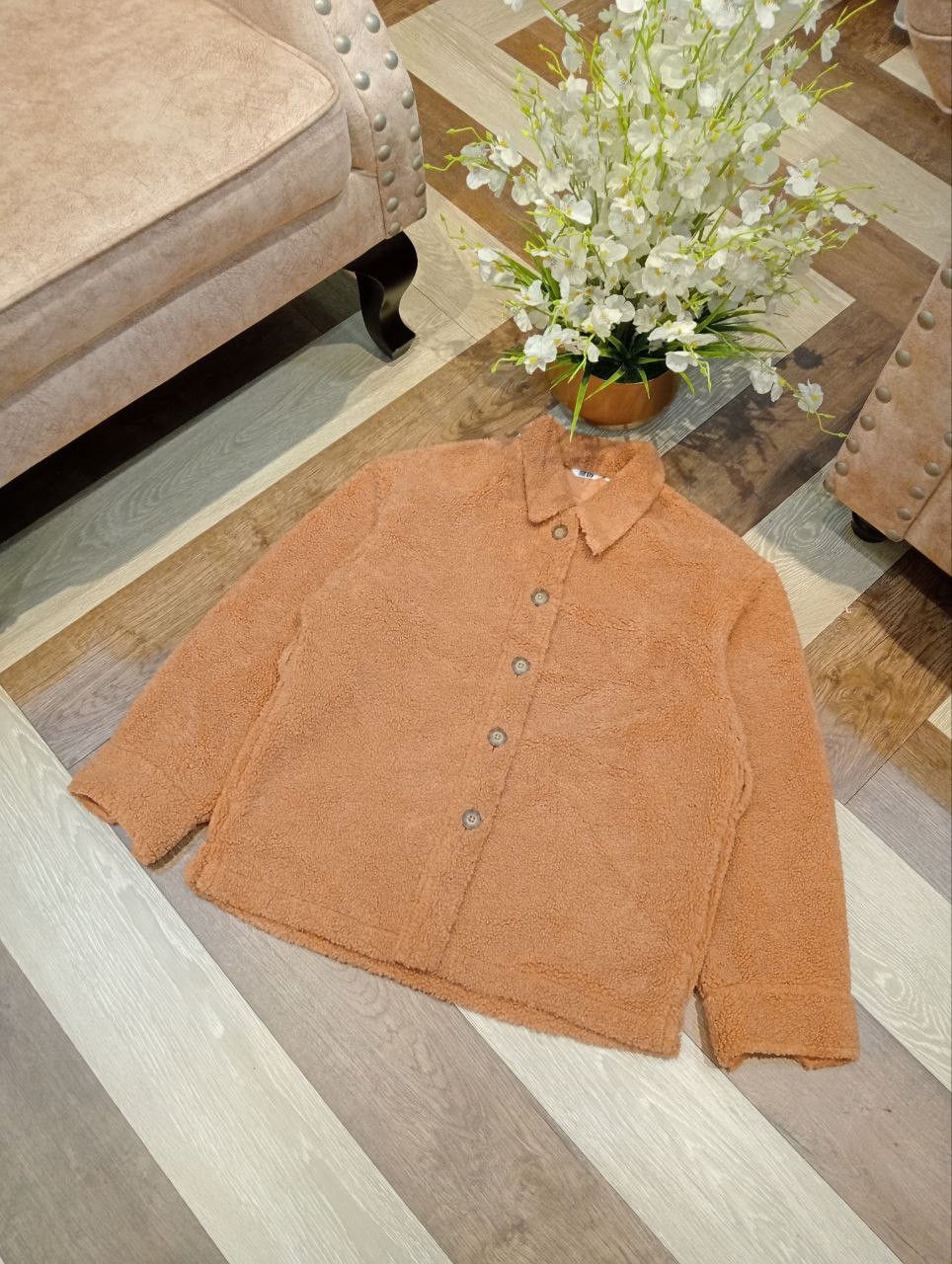 Lemaire × Uniqlo UNIQLO LEMAIRE SHERPA JACKET - SIZE S Size US S / EU 44-46 / 1 - 3 Thumbnail