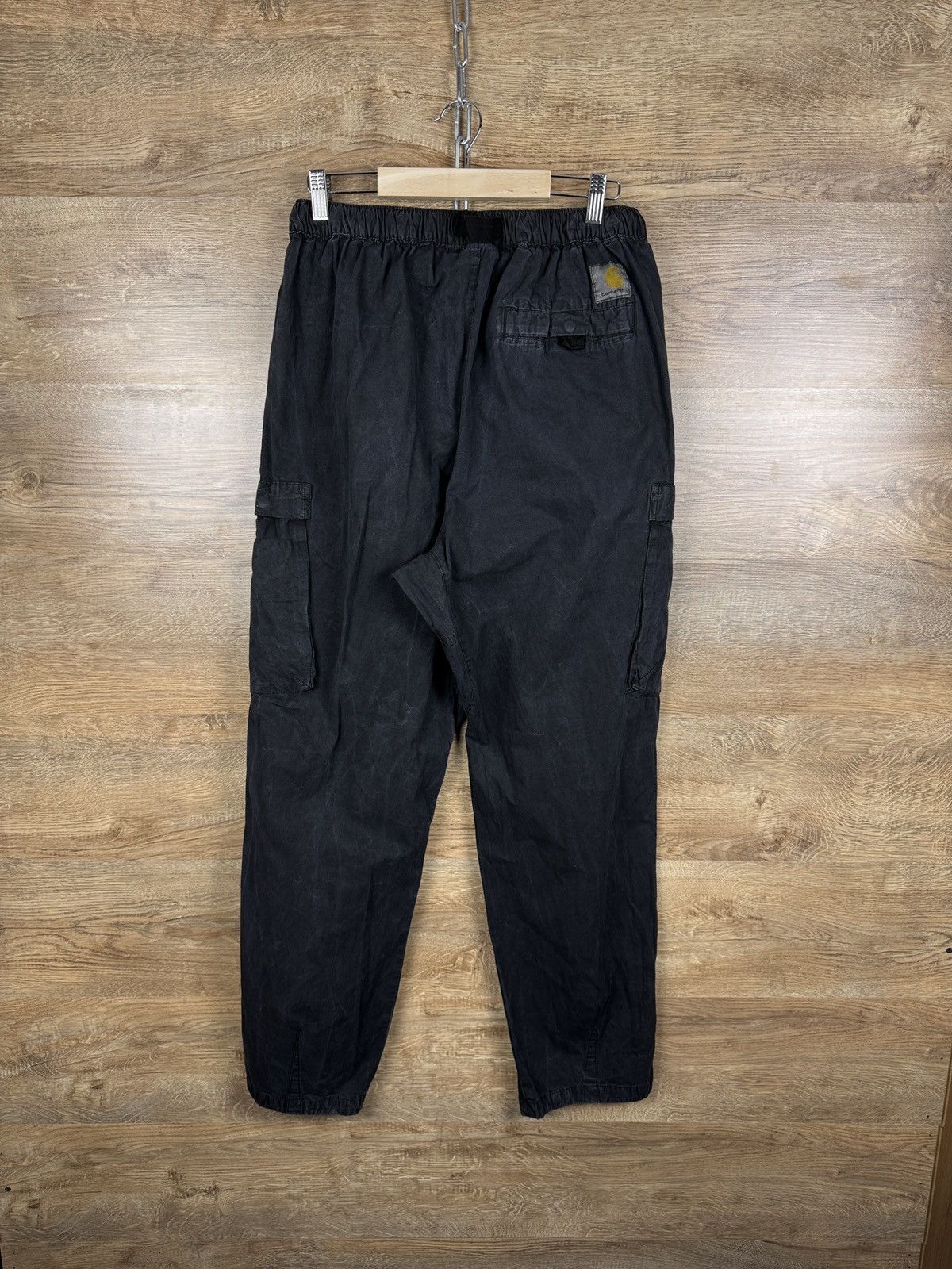 Carhartt Mens Vintage Carhartt Wip cargo pants garment dyed joggers Size US 30 / EU 46 - 1 Thumbnail