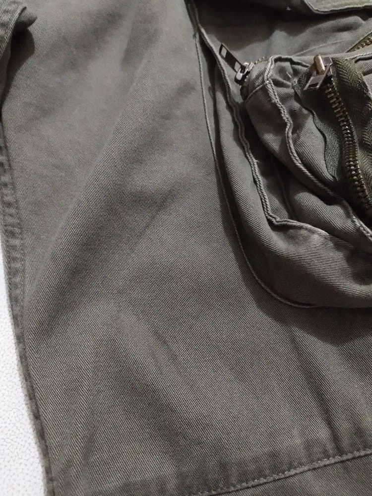 Japanese Brand Root Three Multipocket Cargo Tactical Flared Pant Size US 29 - 13 Thumbnail