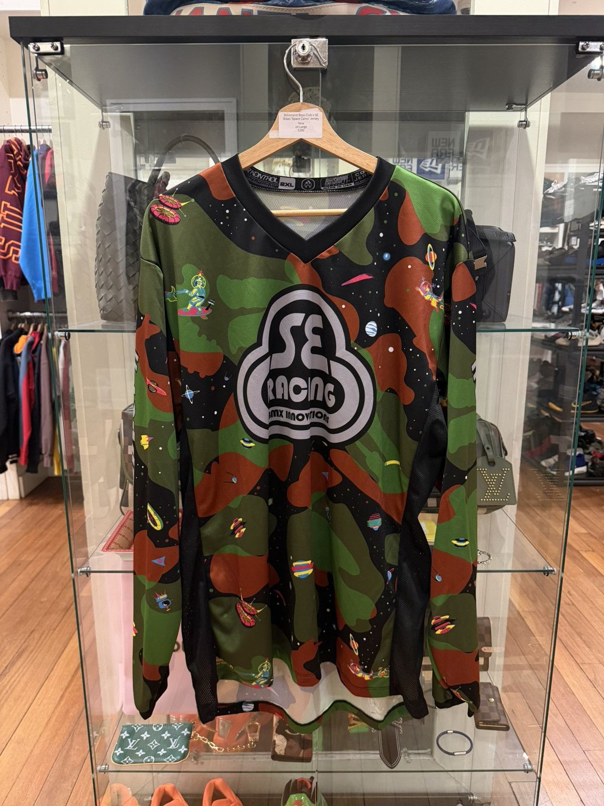 Billionaire Boys Club Billionaire Boys Club x SE Bikes ‘Space Camo’ Jersey Size US XXL / EU 58 / 5 - 1 Thumbnail