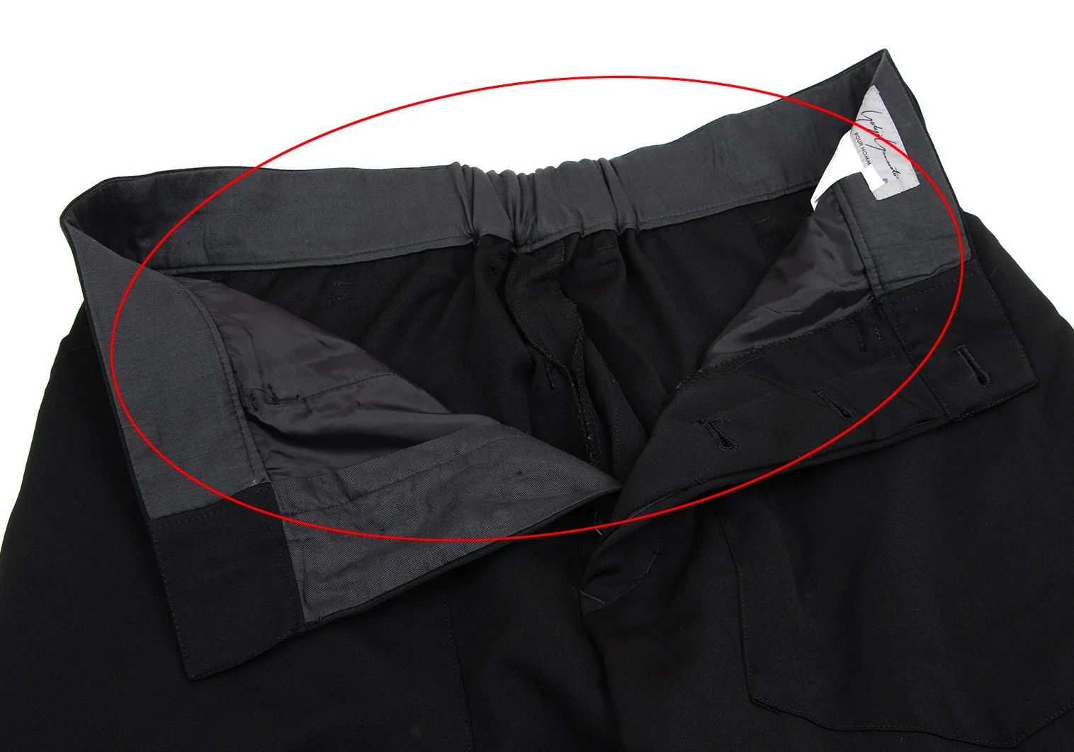 Yohji Yamamoto Yohji Yamamoto Pocket Design Wool Gabardine Pants Size US 38 / EU 54 - 5 Thumbnail