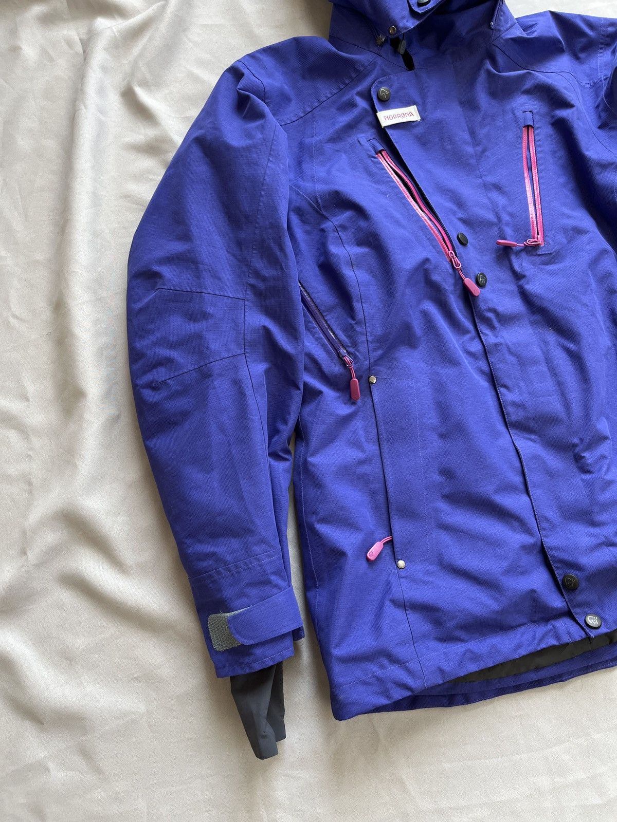 Norrona Norrona Roldal Gore-Tex Ski Outdoor Jacket Purple Size L / US 10 / IT 46 - 4 Thumbnail