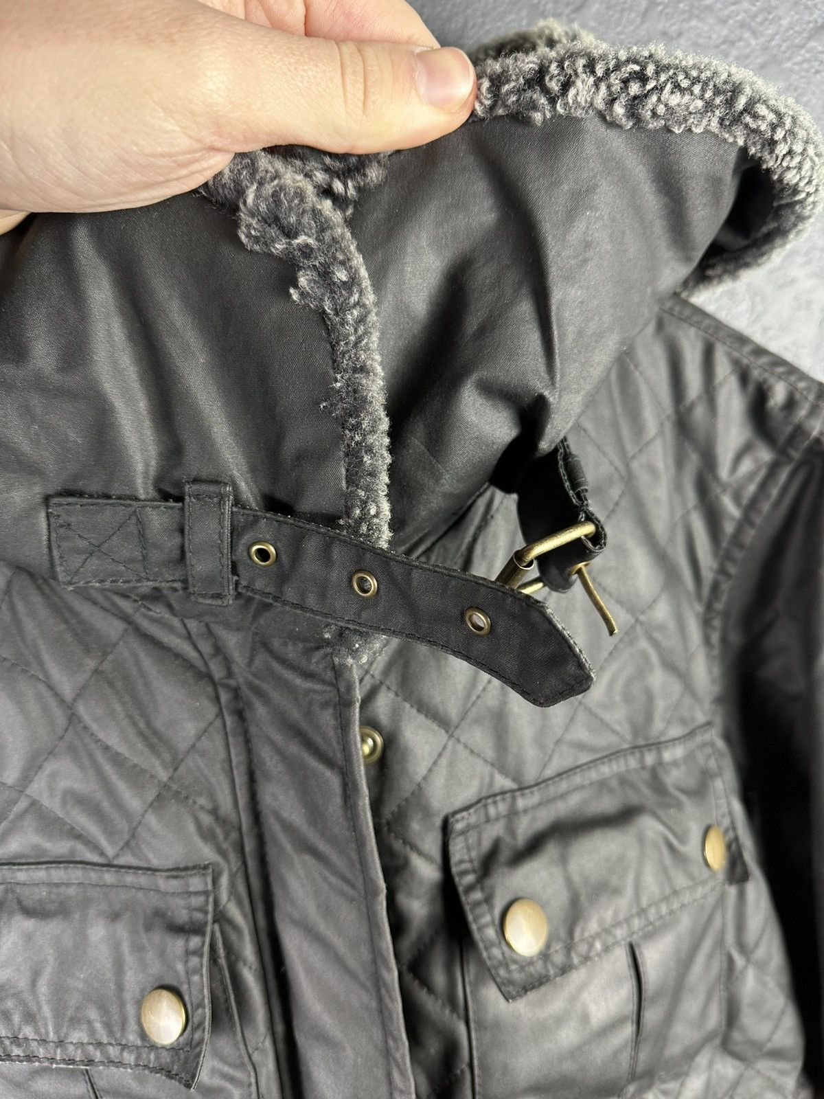 Belstaff Belstaff Gold Label Waxed Jacket With Fur Size M / US 6-8 / IT 42-44 - 11 Thumbnail