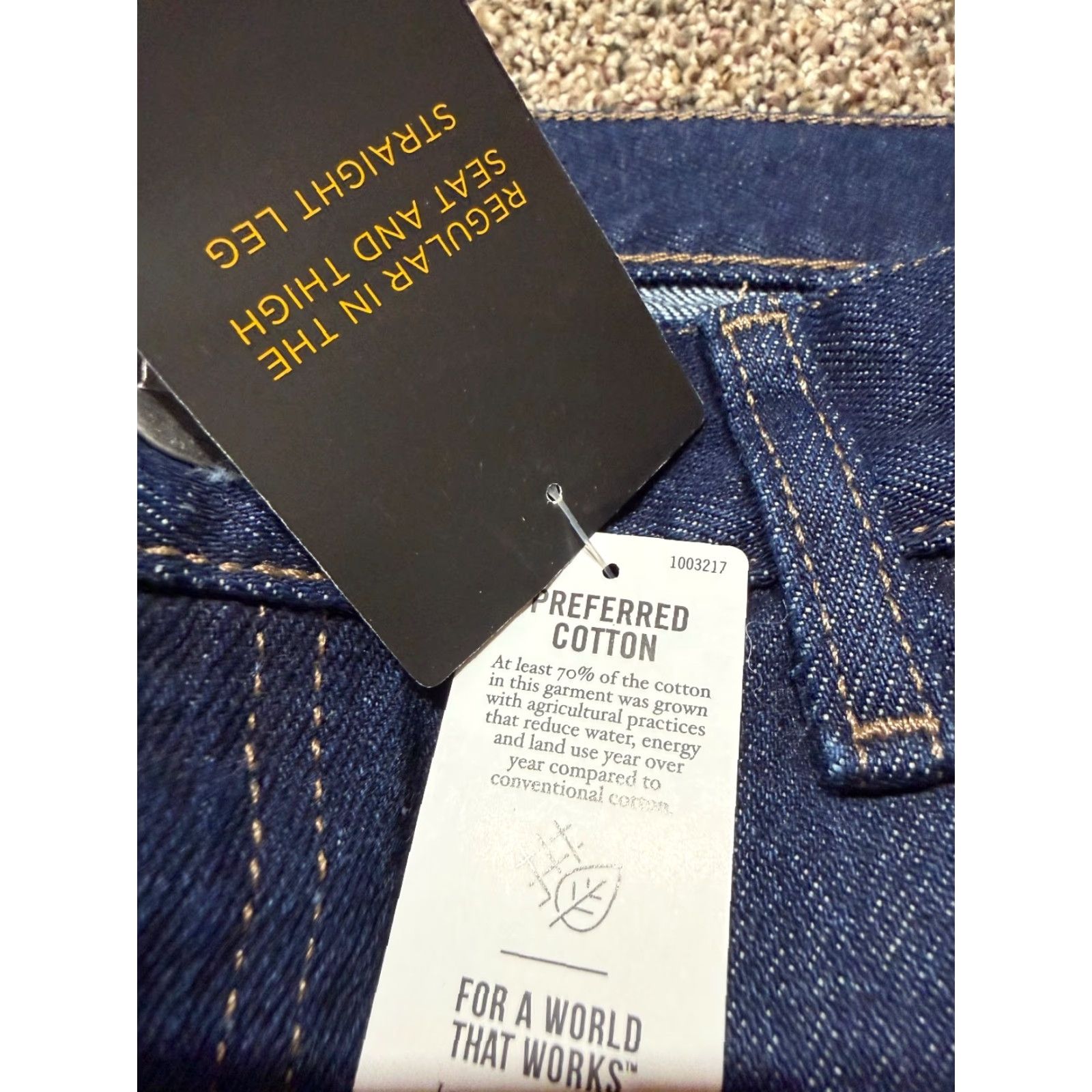 Lee Lee Men Jeans Size 40 Blue Denim NEW Straight Fit 40X30 Jeans Size US 40 / EU 56 - 4 Thumbnail