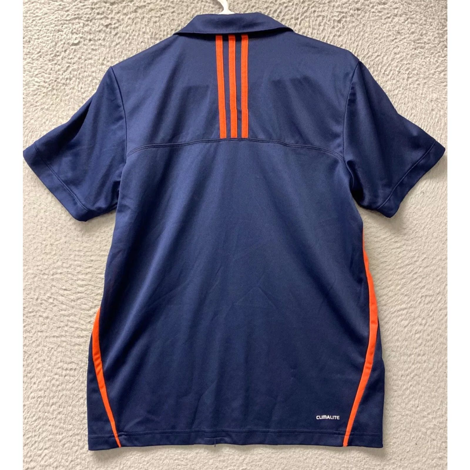 Adidas adidas Polo Shirt Men Activewear Short Sleeve Golf Navy Blue Size Small /112-41 Size US S / EU 44-46 / 1 - 6 Thumbnail
