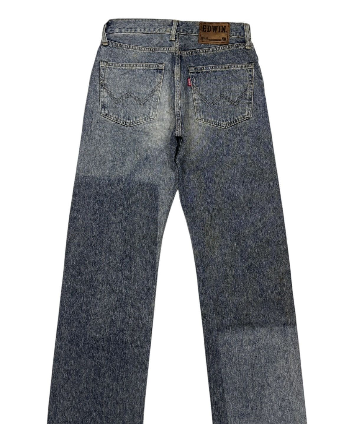 14th Addiction 🔥EDWIN EXCLUSIVE VINTAGE MODEL XU DISTRESSED DENIM JEANS Size US 30 / EU 46 - 3 Thumbnail