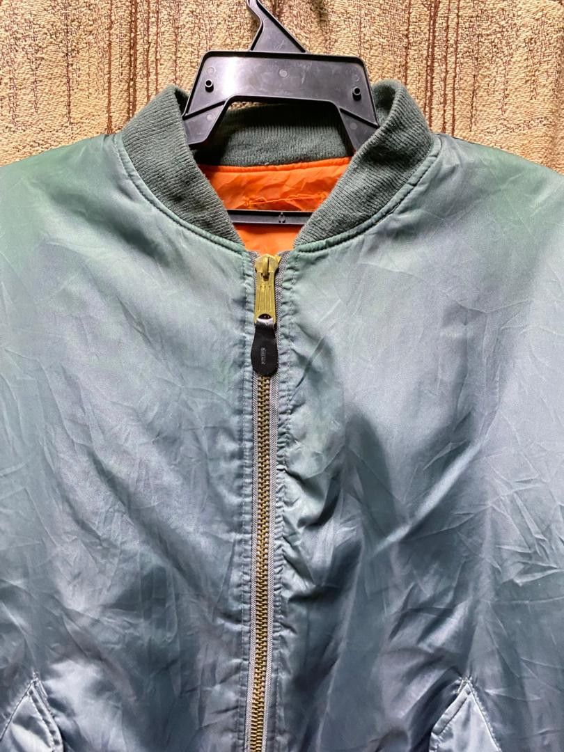 Japanese Brand Jacket Flyers Man intermedate MA 1 Size US L / EU 52-54 / 3 - 3 Thumbnail