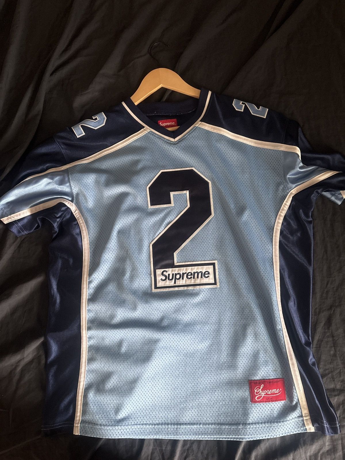 Supreme Supreme Above All Football Jersey | Grailed