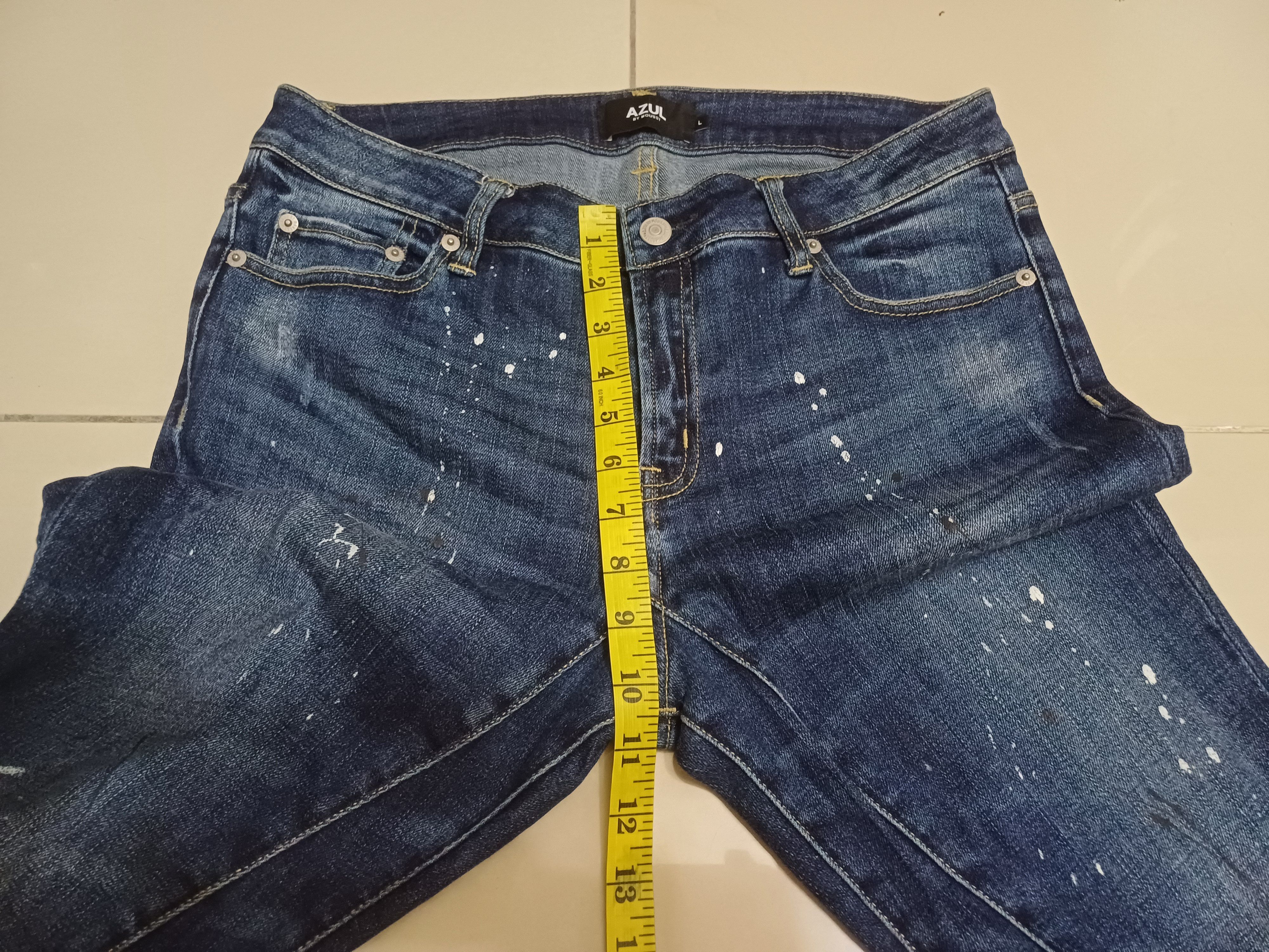 MOUSSY Splash jeans.. Azul by Moussy streachable & skinny cutting Size 30" / US 8 / IT 44 - 10 Thumbnail