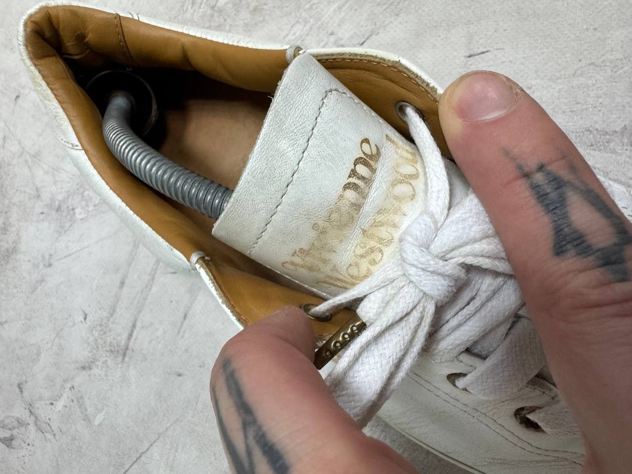 Vivienne Westwood Vivienne westwood Orb logo Leather Sneakers Size US 11 / EU 44 - 7 Thumbnail