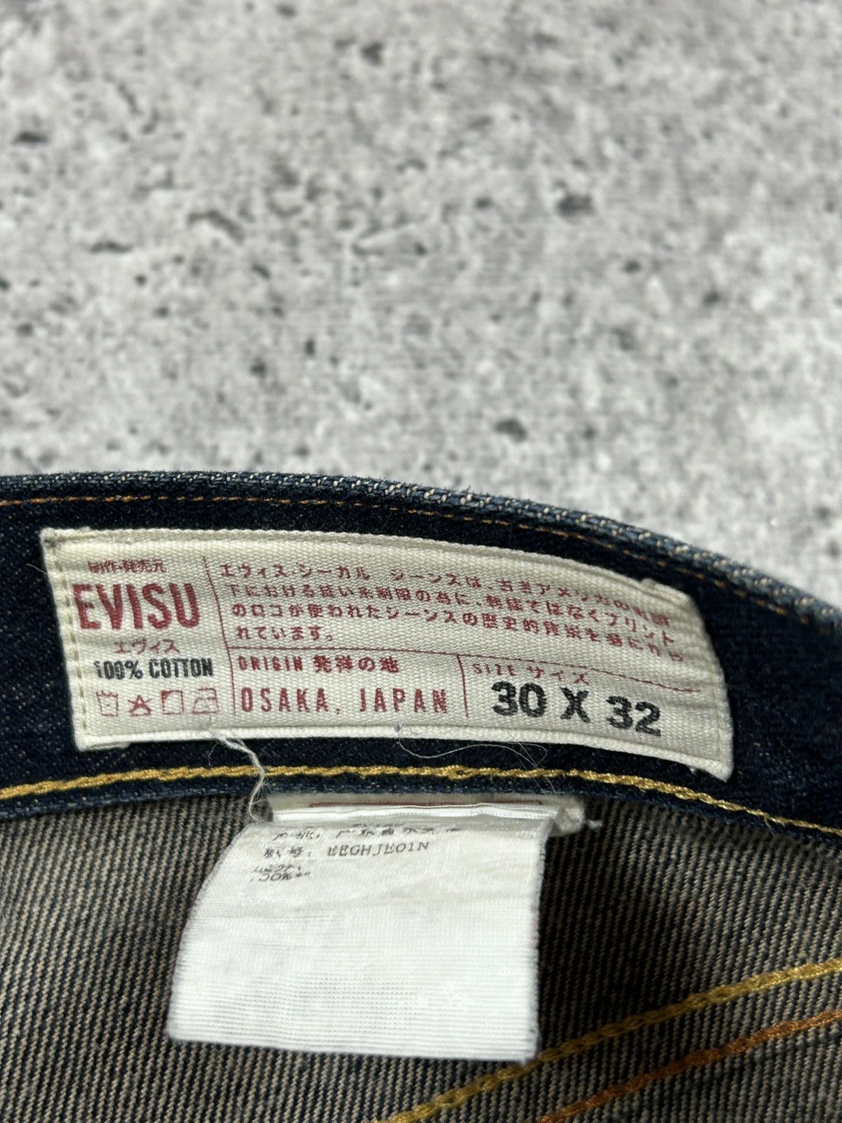 Evisu Evisu big print japanese selvedge denim Size US 30 / EU 46 - 9 Thumbnail
