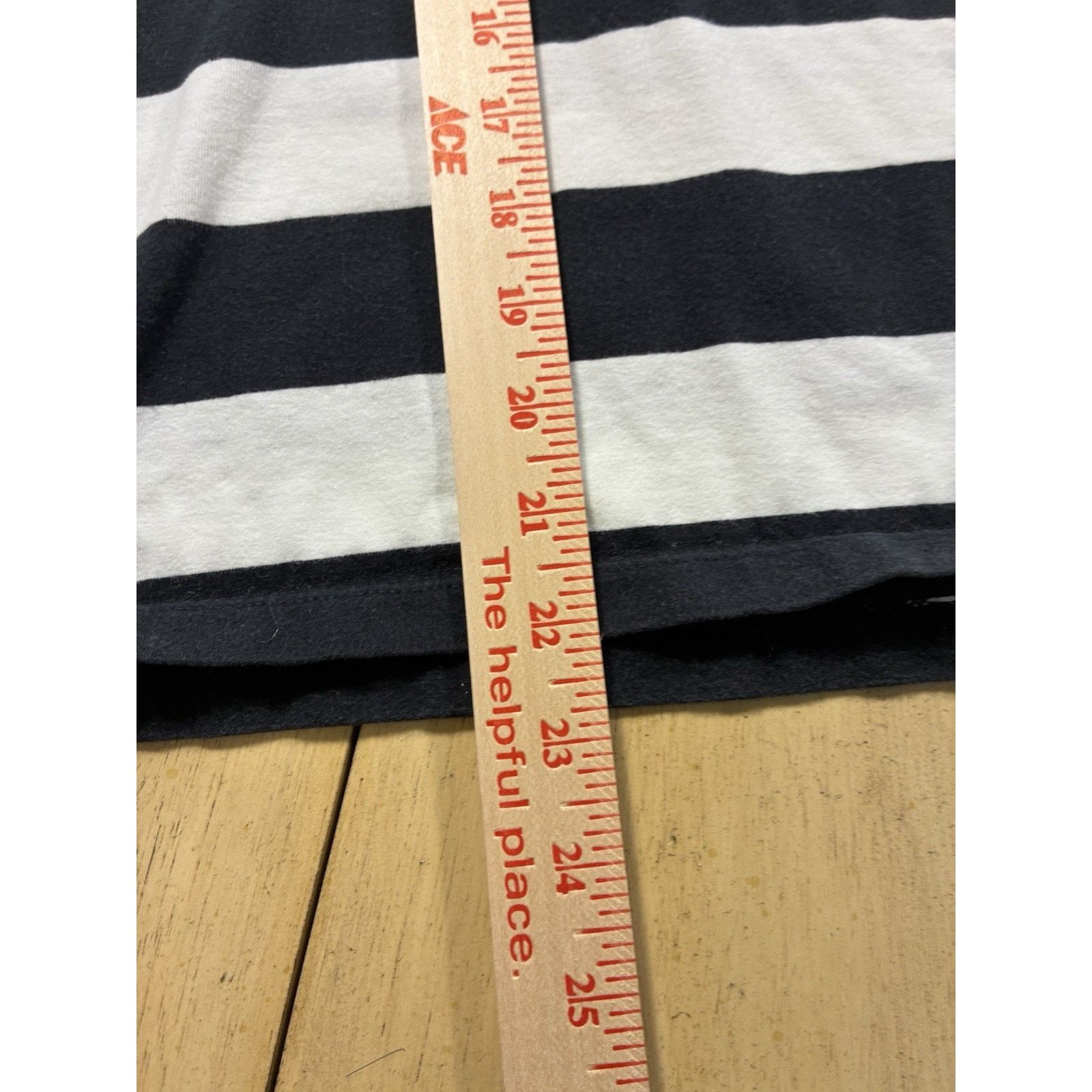 Lauren Ralph Lauren Polo Ralph Lauren Woman L White and Black Striped Polo 90s Size L / US 10 / IT 46 - 8 Thumbnail