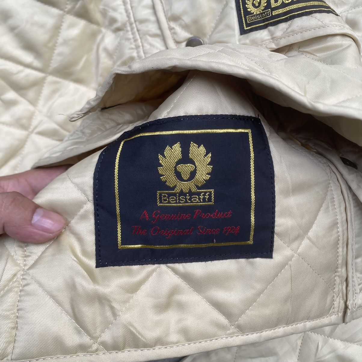 Belstaff Vintage Belstaff Quilted Light Jacket Size US L / EU 52-54 / 3 - 7 Thumbnail