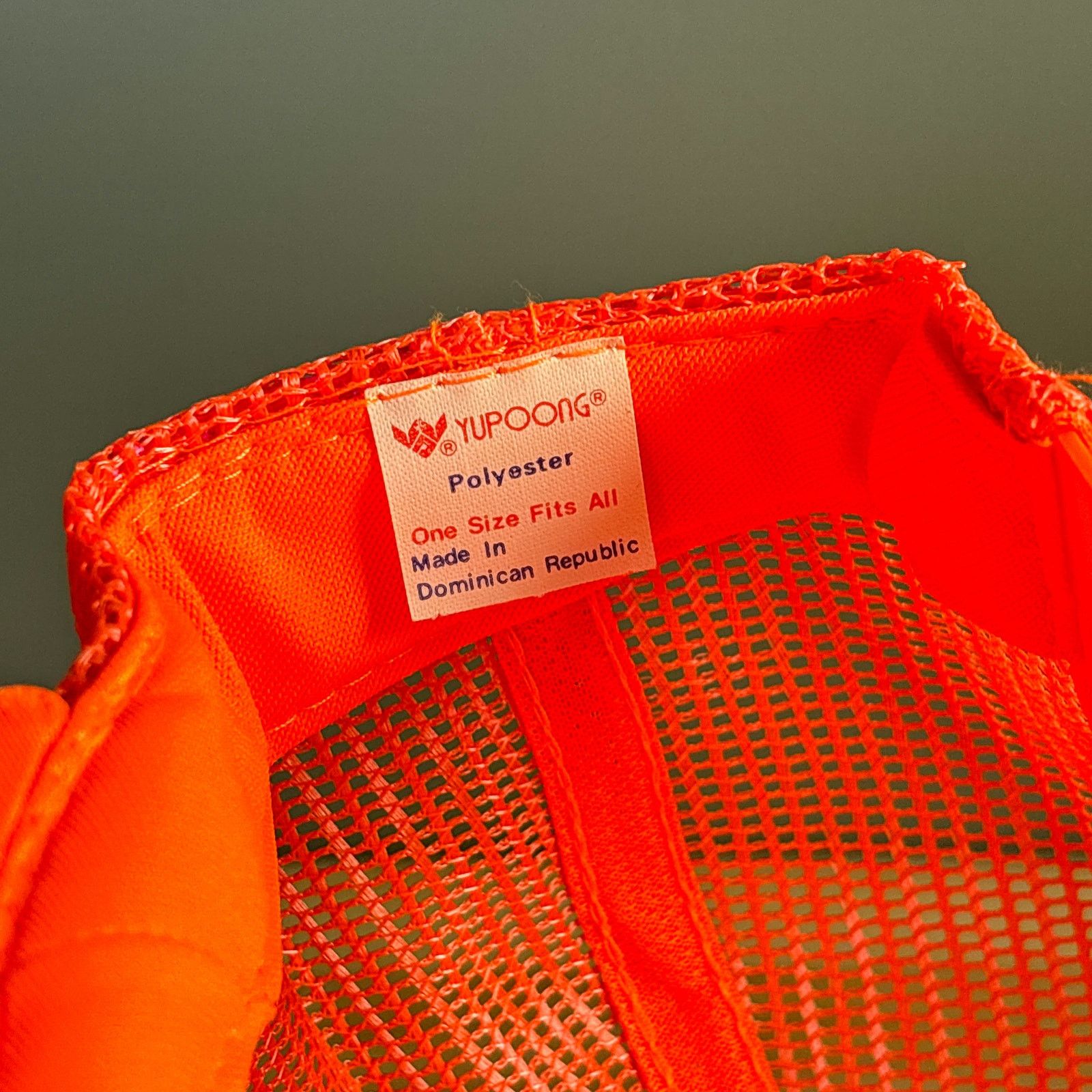 Yupong Vintage Jones & Sons Truck Orange Mesh Trucker Snapback Hat Size ONE SIZE - 7 Thumbnail
