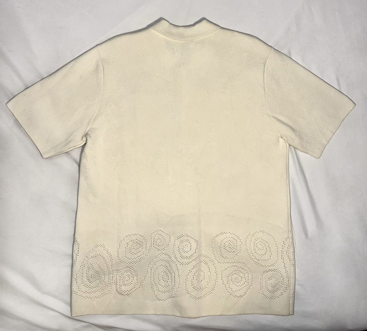 Stussy Stussy Perforated Swirl Knit Shirt Grailed