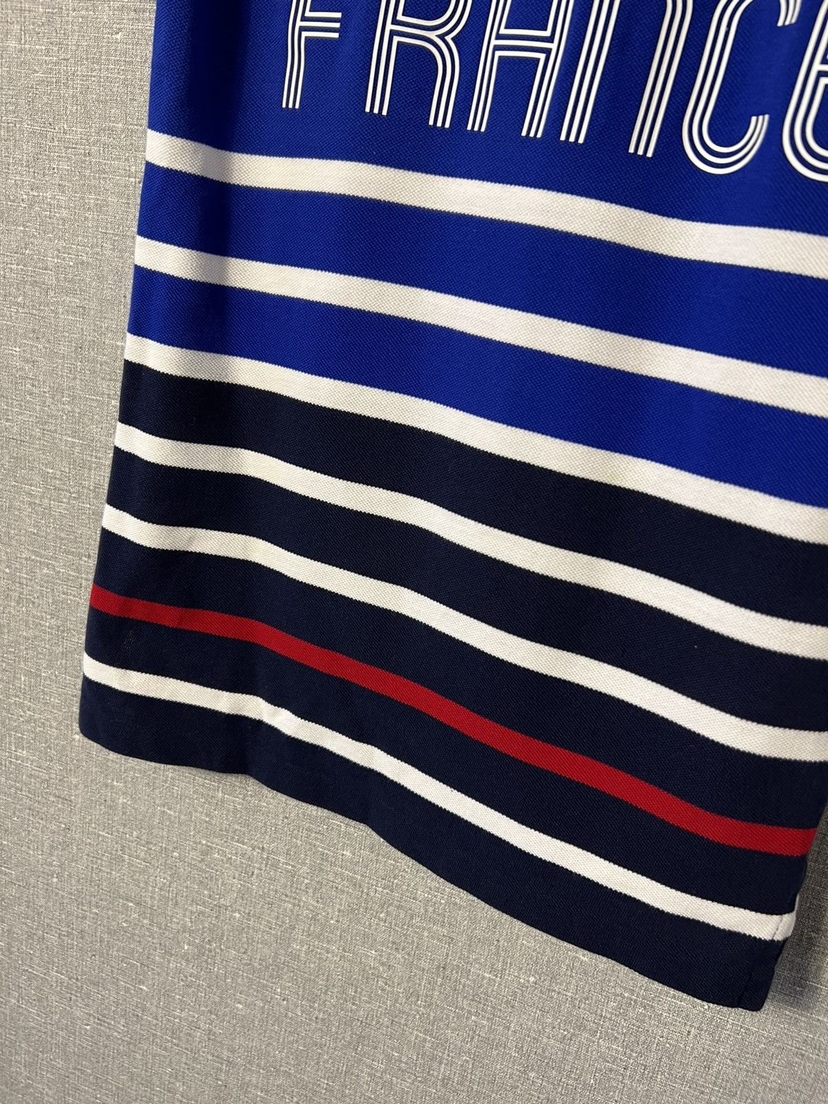 Polo Ralph Lauren × Vintage Rare Polo Ralph Lauren France 3 Big Logo Polo Shirt Size US XS / EU 42 / 0 - 3 Thumbnail