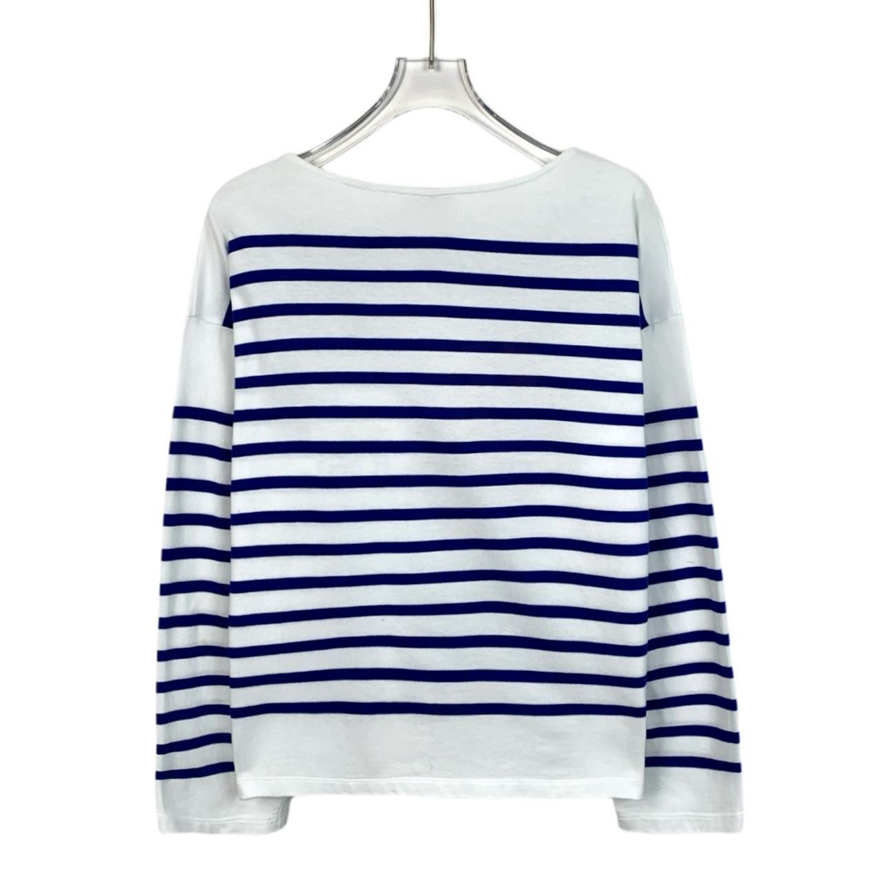 Celine Celine Paris Womens Nautical Striped Long Sleeve T-Shirt Blu Size S / US 4 / IT 40 - 2 Thumbnail