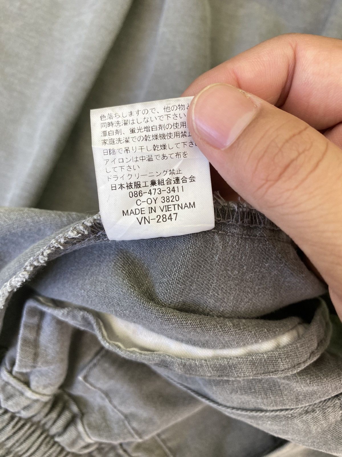 Japanese Brand Grancisco Japanese Workwear Utility Jacket Gray Size US L / EU 52-54 / 3 - 10 Thumbnail