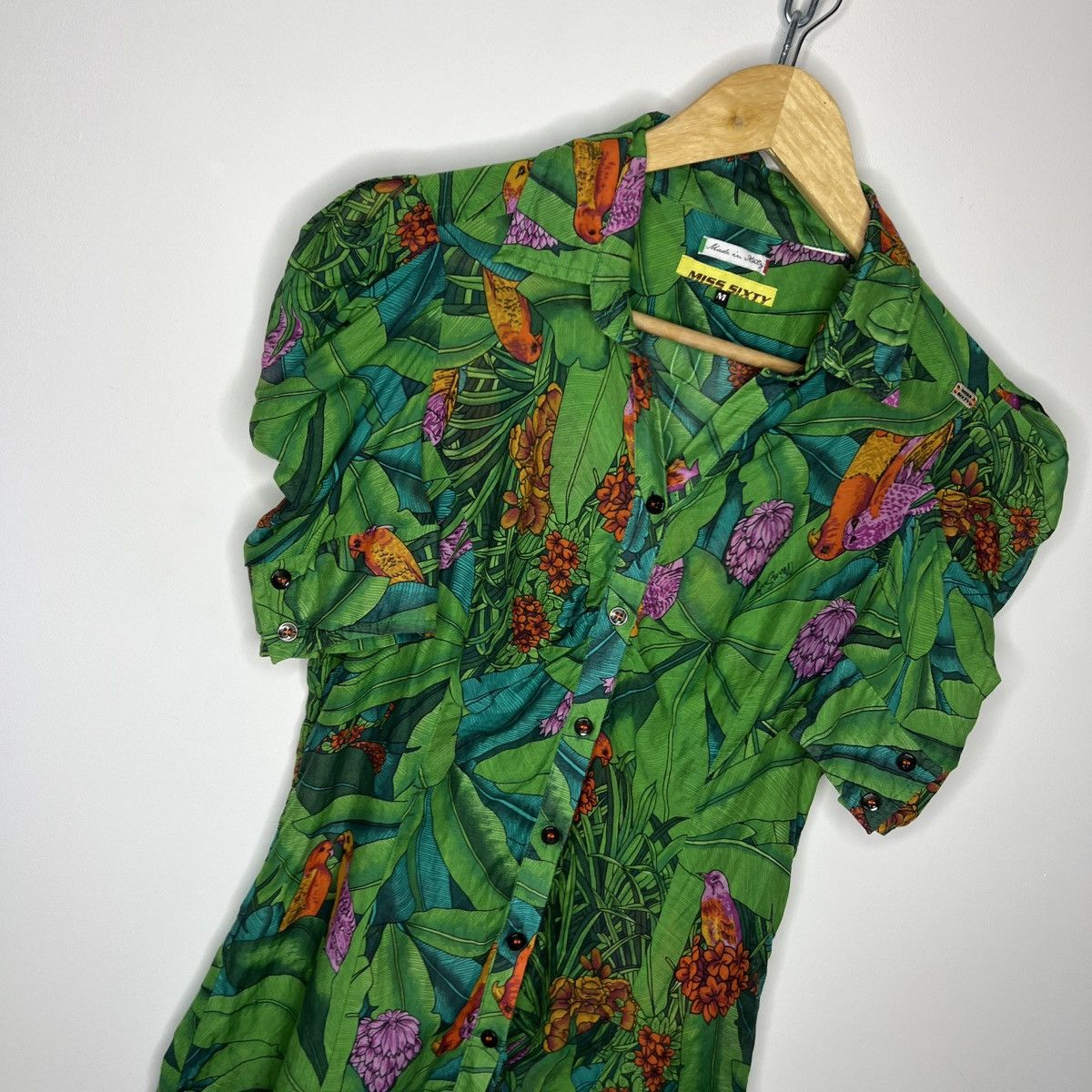 Miss Sixty ❗️AVANT GARDE Miss Sixty vintage floral shirt y2k Size M / US 6-8 / IT 42-44 - 3 Thumbnail
