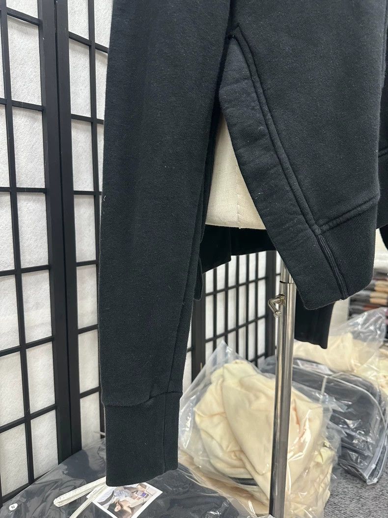 Fear of God Fear of God Black half-pulled sweatshirt Size US M / EU 48-50 / 2 - 8 Thumbnail