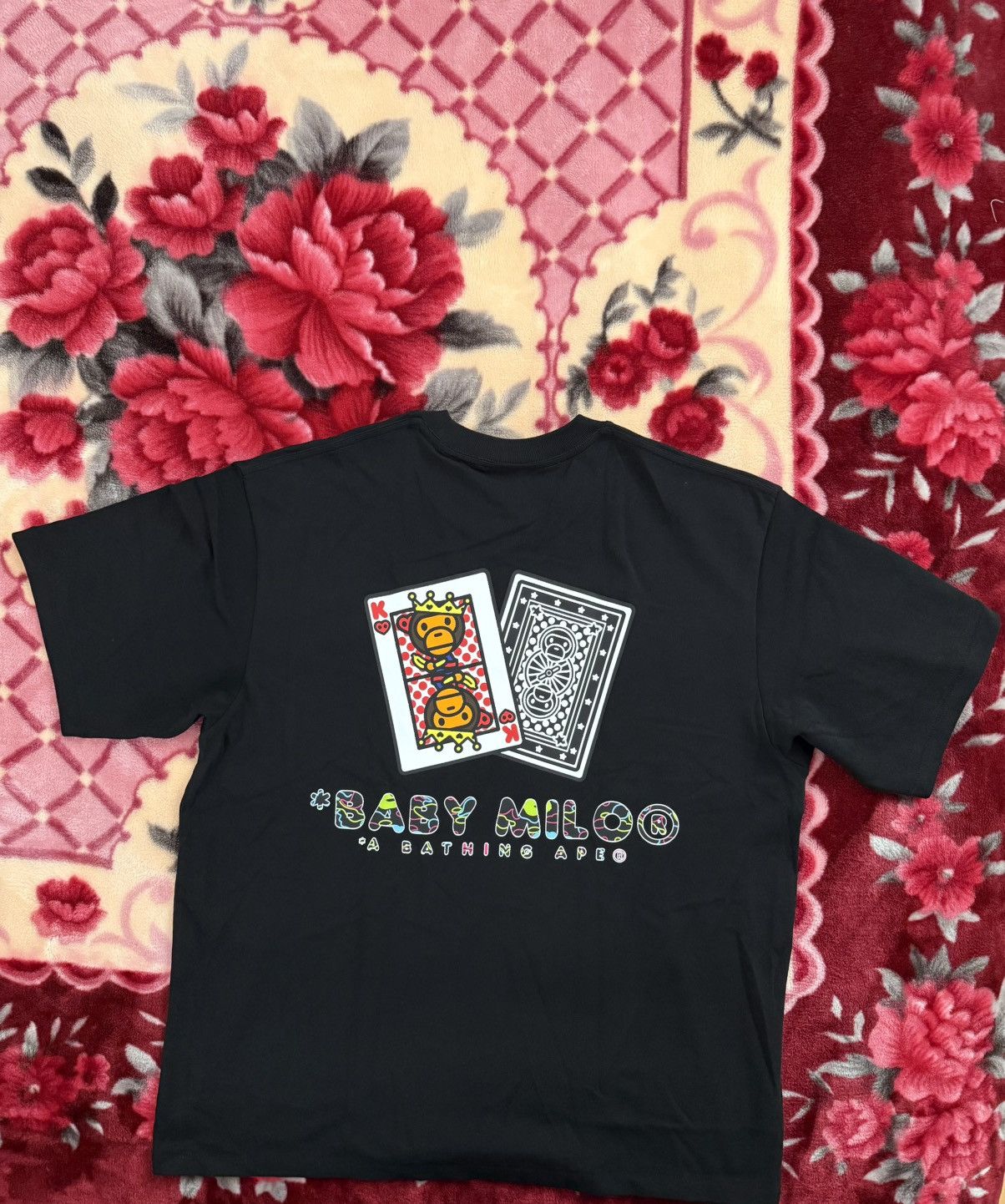 Bape Bape “Baby Milo” King Card Tee “Complexcon Exclusive” Black Size US XL / EU 56 / 4 - 8 Thumbnail