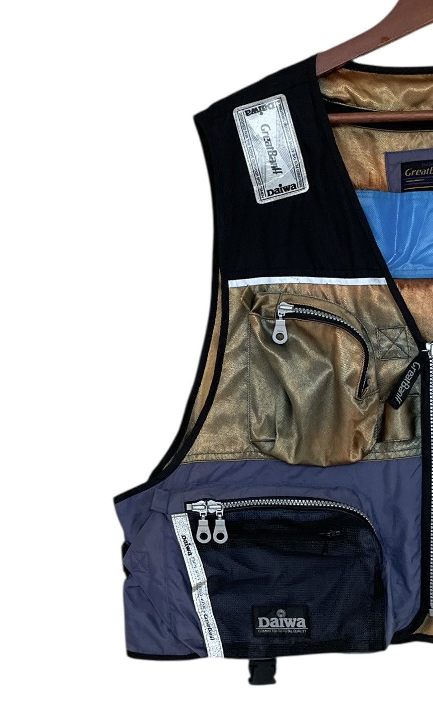 DAIWA × Vintage Vintage Brand Daiwa Greatbanff Fishing Vest 1990s Size US L / EU 52-54 / 3 - 3 Thumbnail
