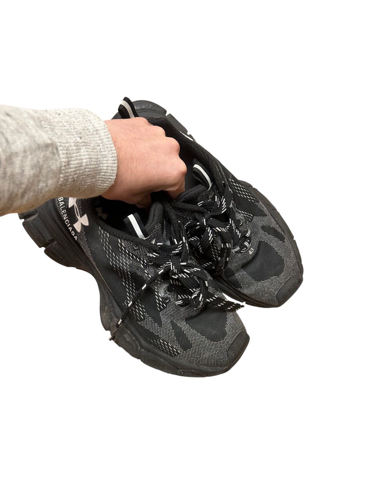 Balenciaga × Under Armour Balenciaga x Under Armor 3xl black Size US 10 / EU 43 - 1 Thumbnail