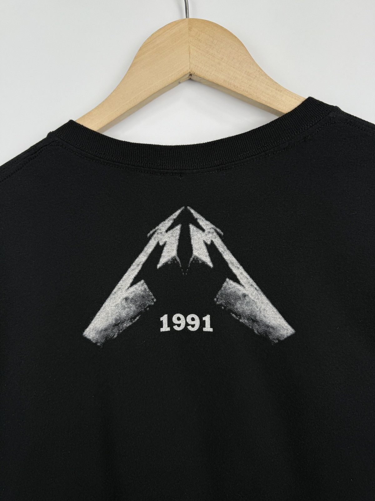 Metallica 🇺🇸 Vintage Metallica The Black Album Rock Bend T-Shirt Rare Size US L / EU 52-54 / 3 - 9 Thumbnail