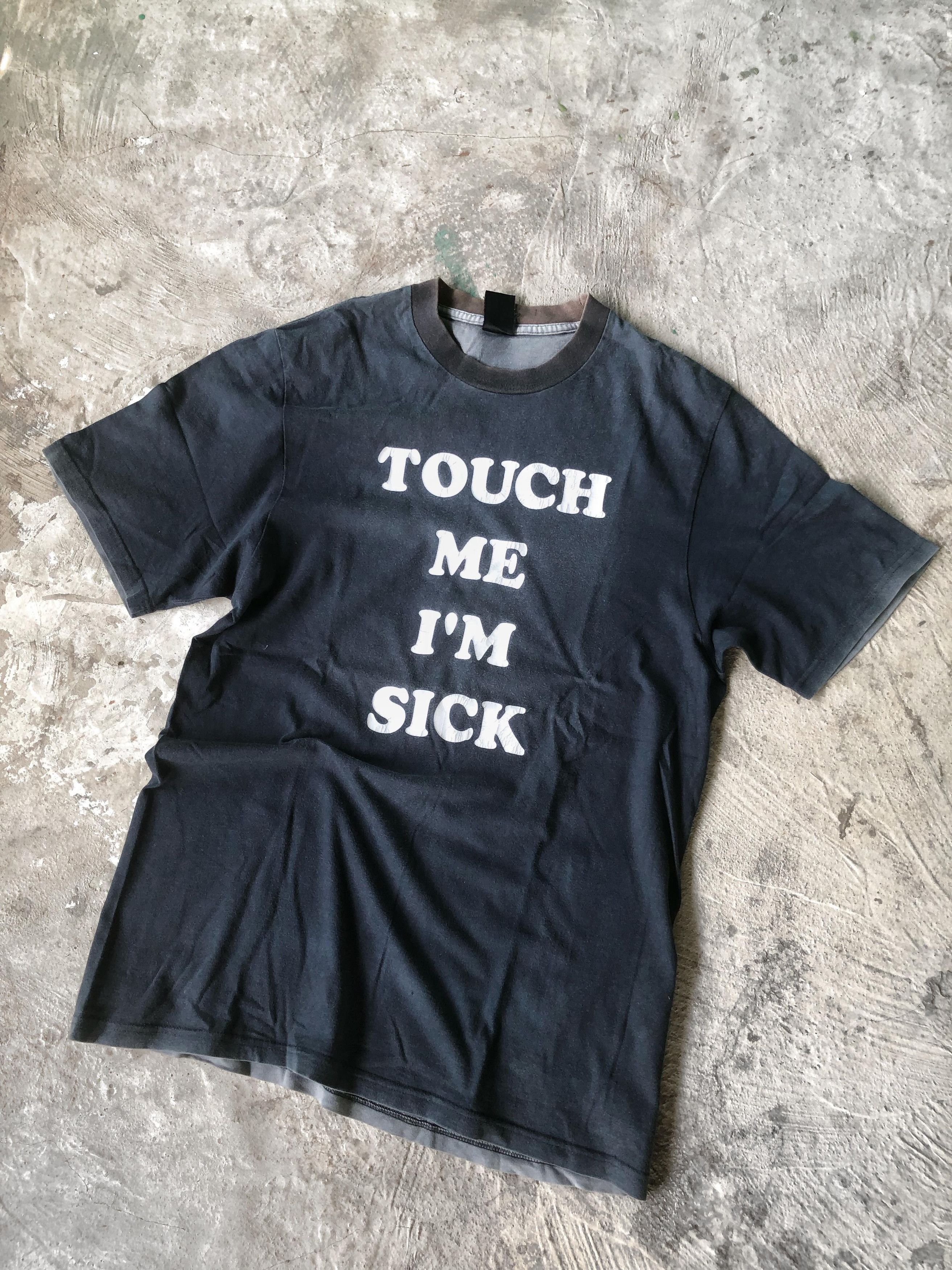 Beauty Beast × Japanese Brand × Vintage Vintage Touch Me im Sick tee Size US L / EU 52-54 / 3 - 1 Thumbnail