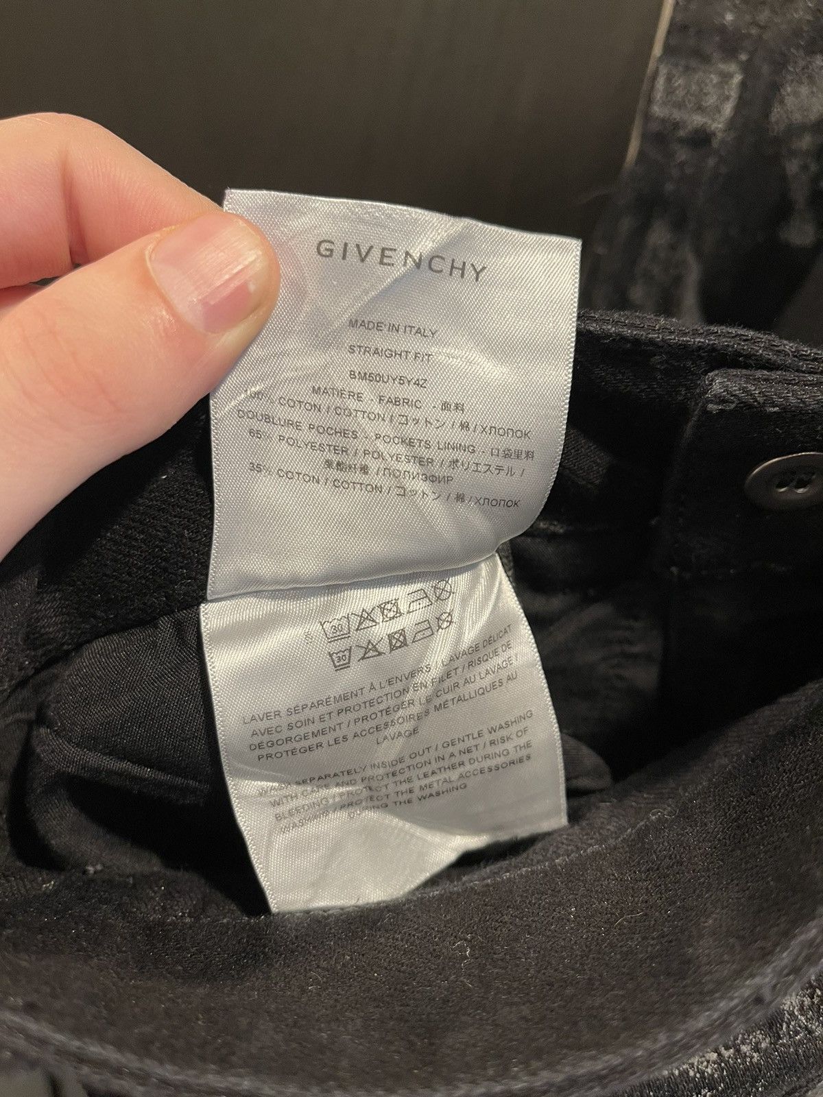 Givenchy Givenchy 3M Reflective Jeans Size US 32 / EU 48 - 6 Thumbnail