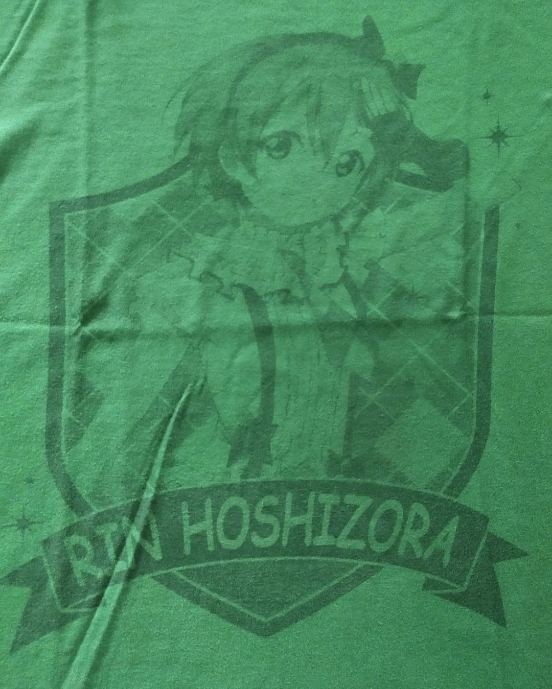 Anime × Japanese Brand Love Live! Rin Hoshizora Green Anime Idol Tees Size US L / EU 52-54 / 3 - 2 Thumbnail