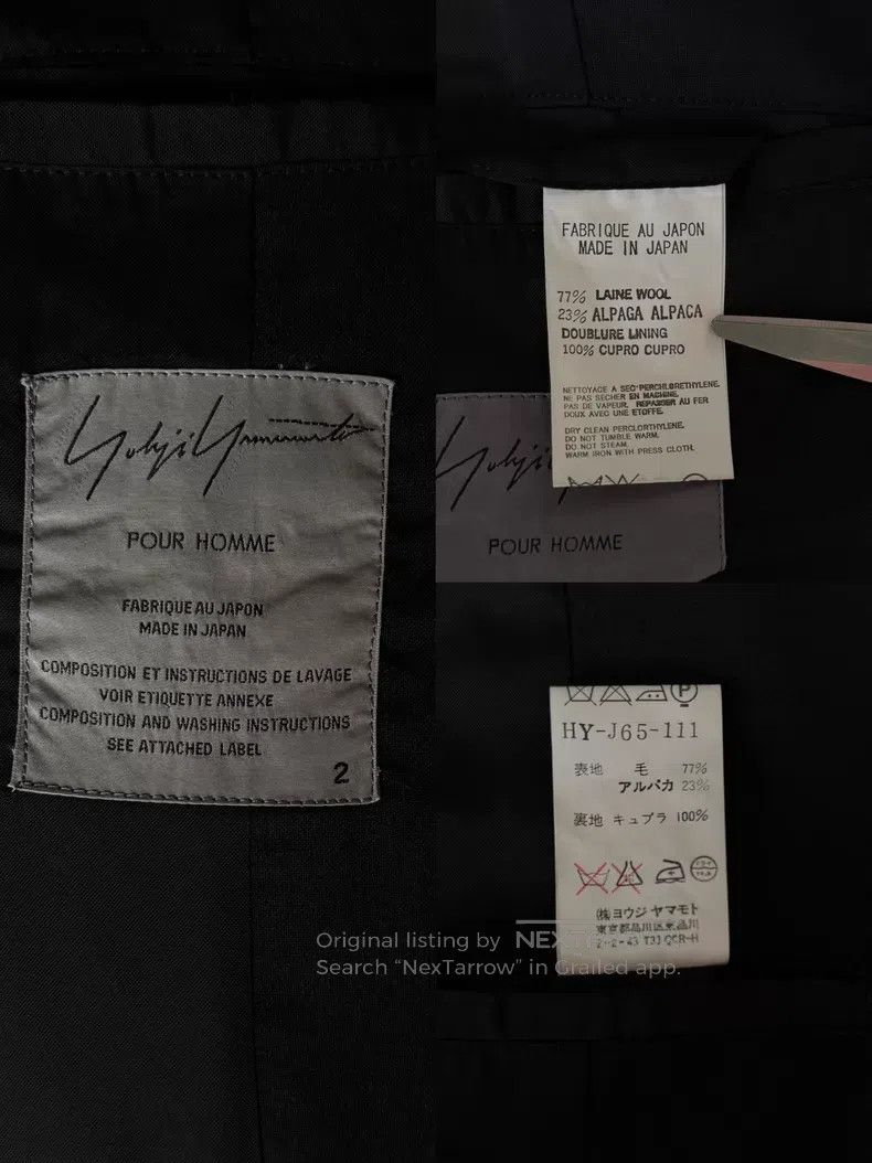 Yohji Yamamoto Yohji Yamamoto size 2/4 98AW Archive Suits Size 40R - 7 Thumbnail