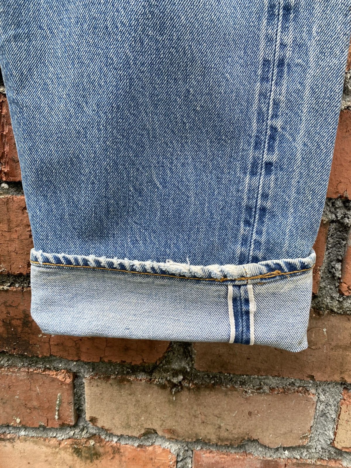 Levi's Vintage Clothing × Vintage W33x29.5 vintage levi's 501 redline 80s made in USA Size US 33 - 8 Thumbnail