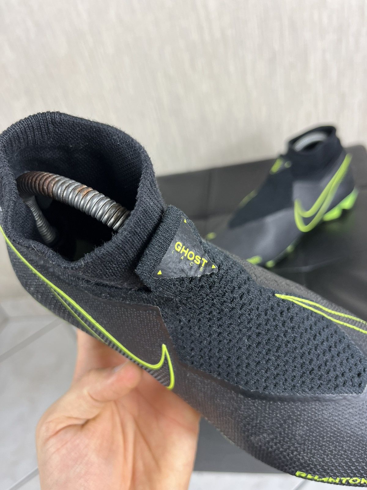 Nike Nike phantom VSN Elite DF FG soccer cleats flyknit shoes Size US 7.5 / EU 40-41 - 11 Thumbnail