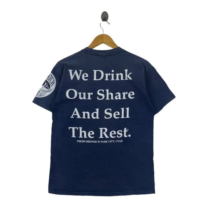 Vintage Vintage LONE ROCK Wasatch Superior Ale Utah Tee Shirt Size US M / EU 48-50 / 2 - 3 Thumbnail