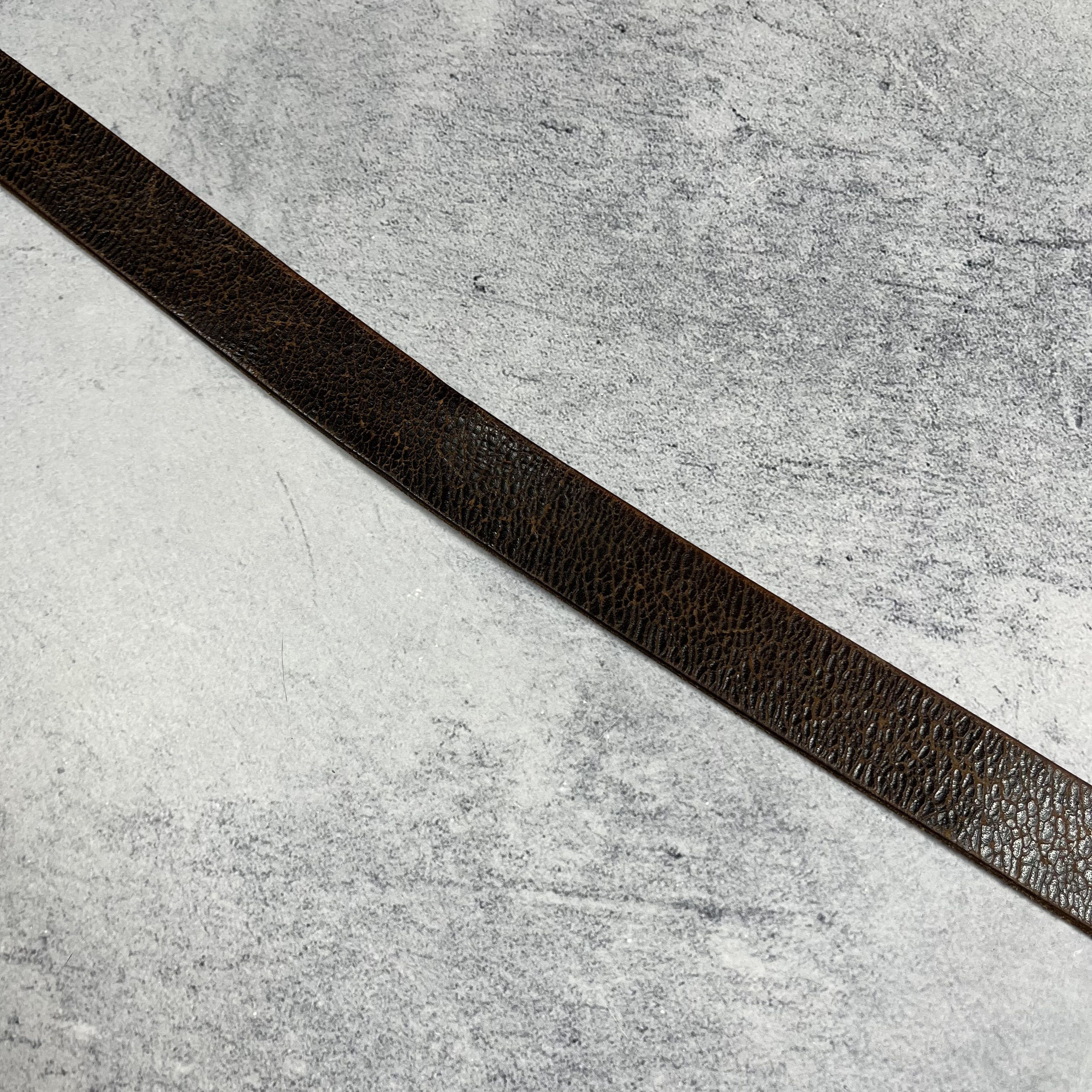 Diesel Vintage Diesel Cow Leather Y2K Brown Belt 00’s Size ONE SIZE - 16 Thumbnail